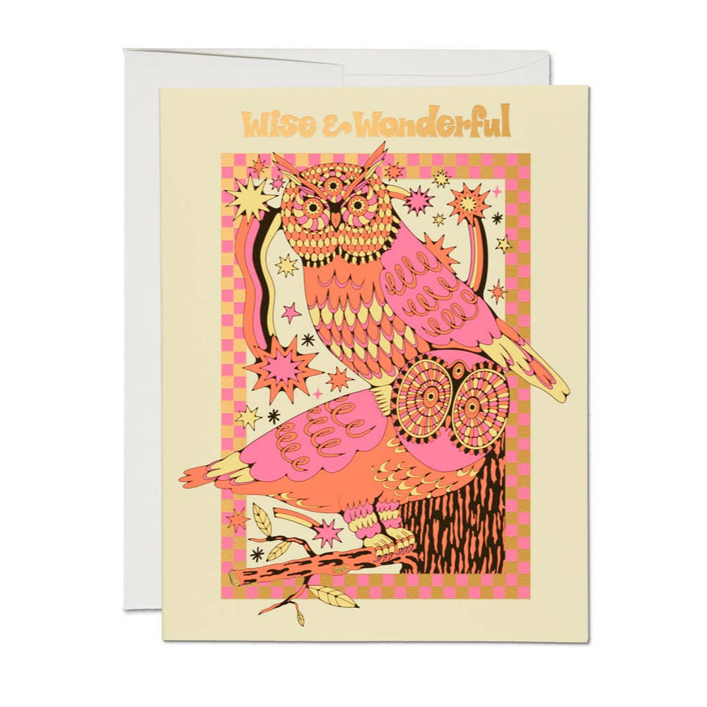 Wise and Wonderful friendship card