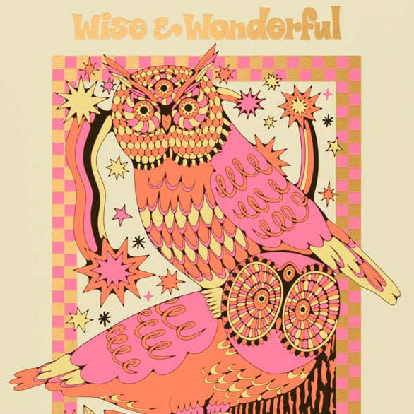 Wise and Wonderful friendship card