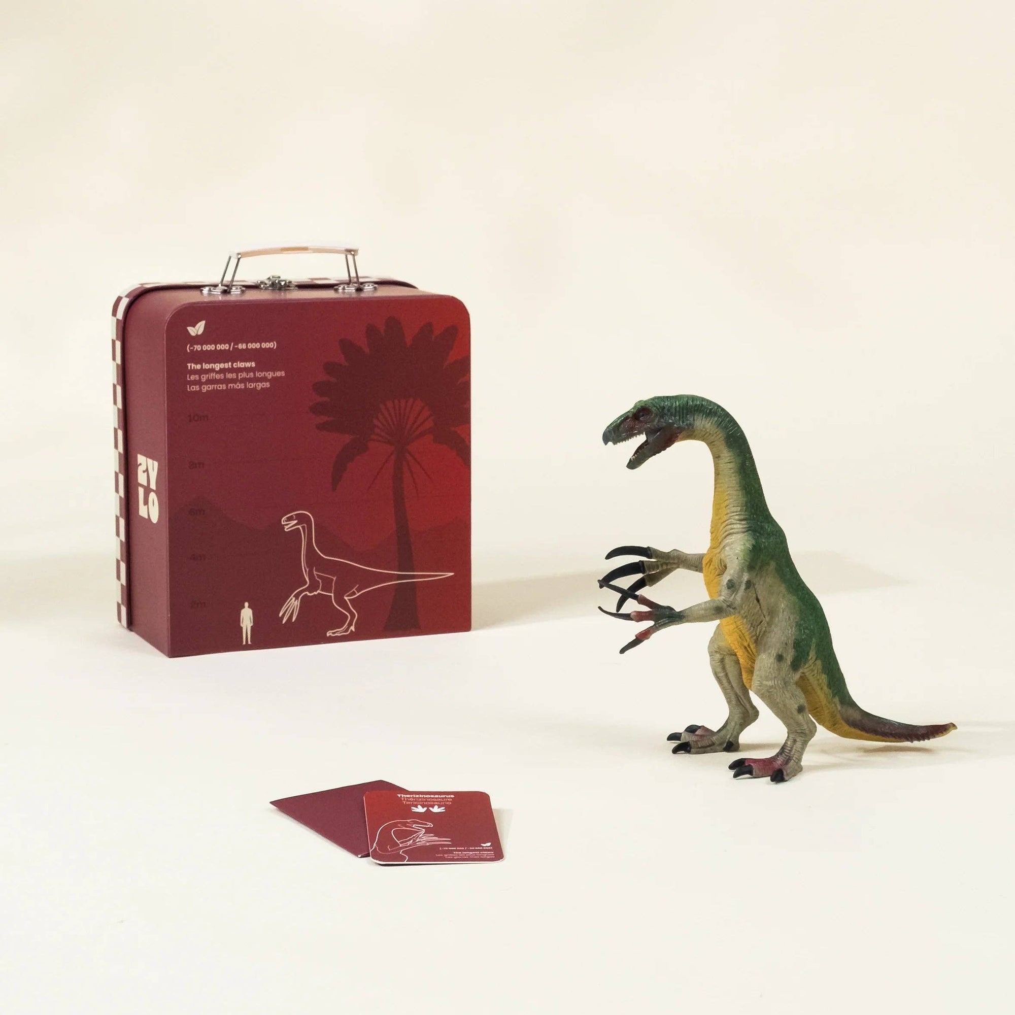 Therizinosaurus Dinosaur in a Collectible Box