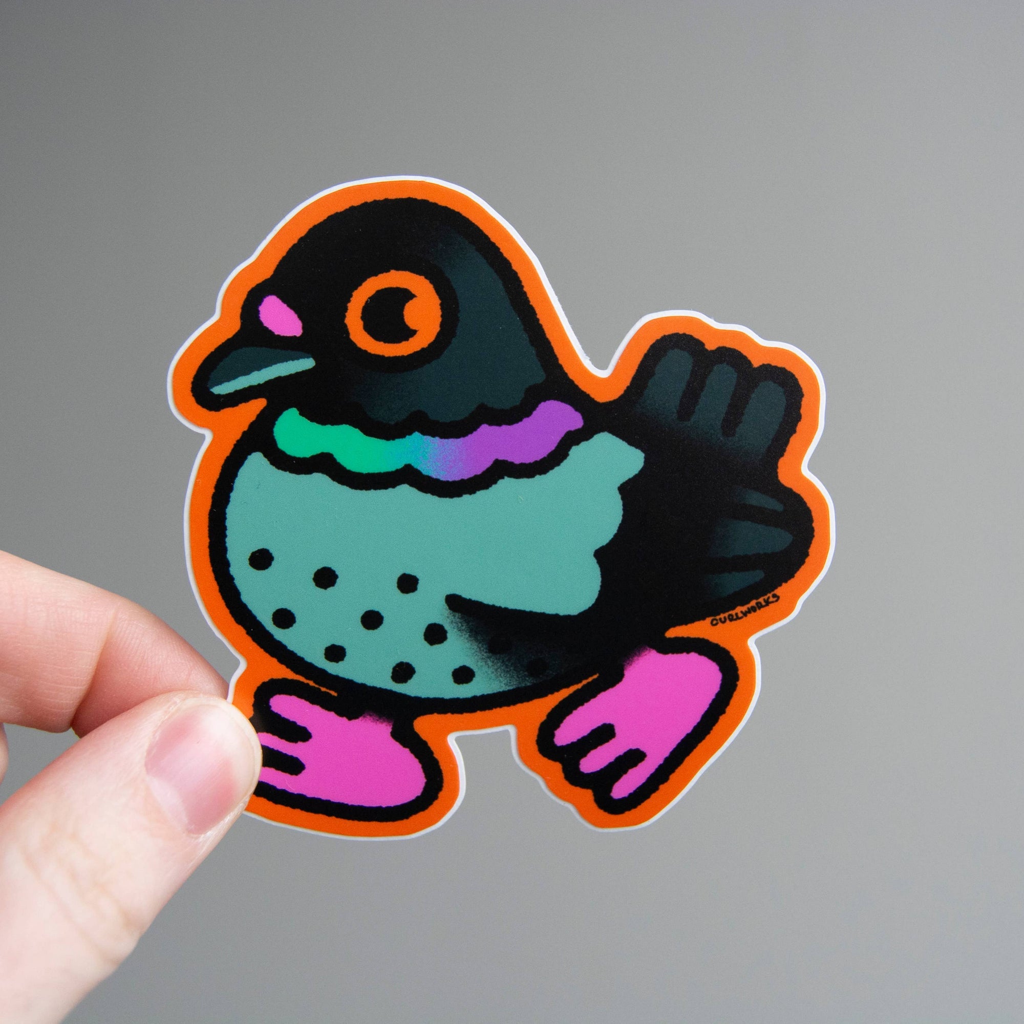 Pigeon - 3" Vinyl Sticker