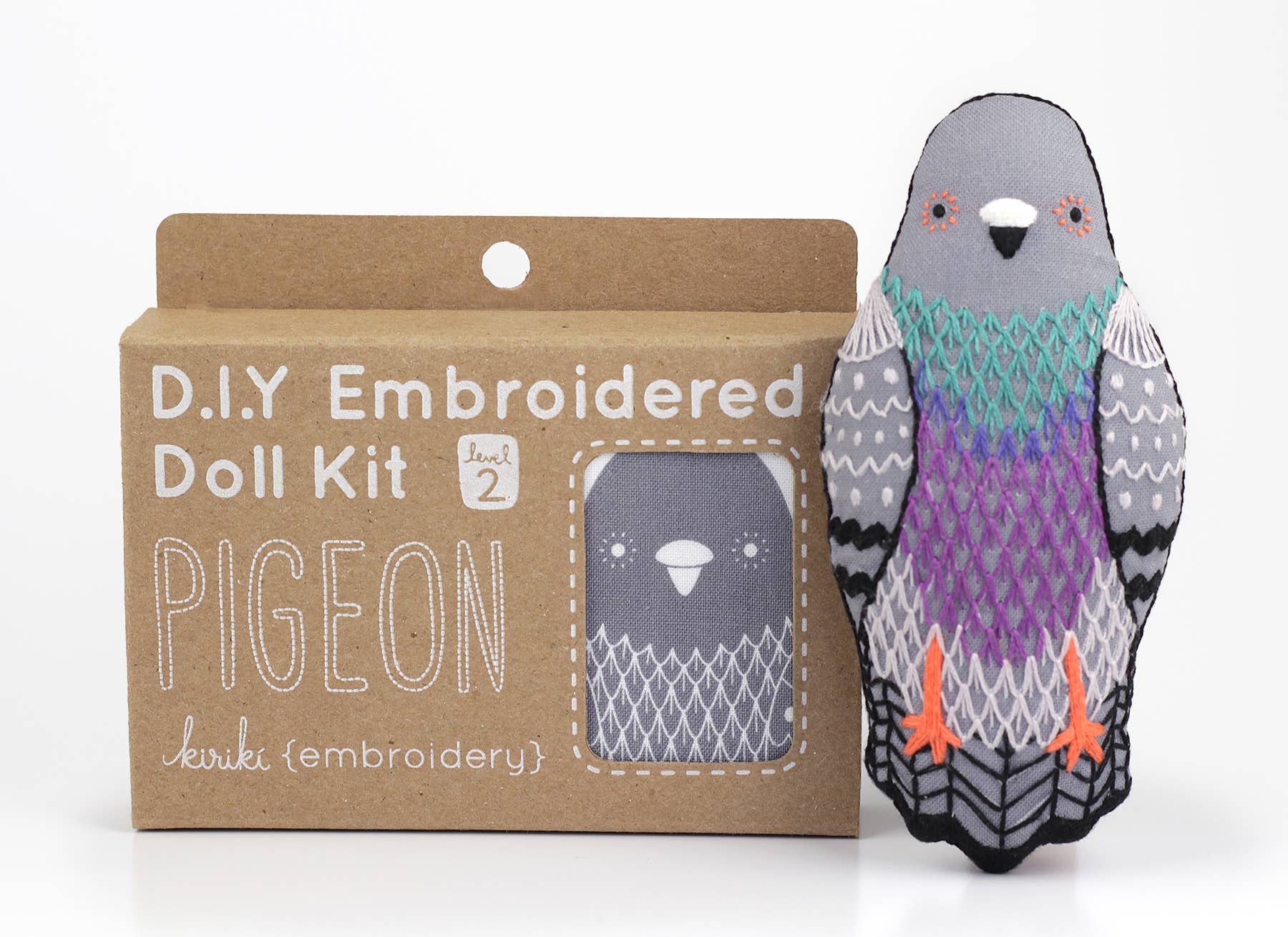 Pigeon - Embroidery Kit  (12yrs-adult)