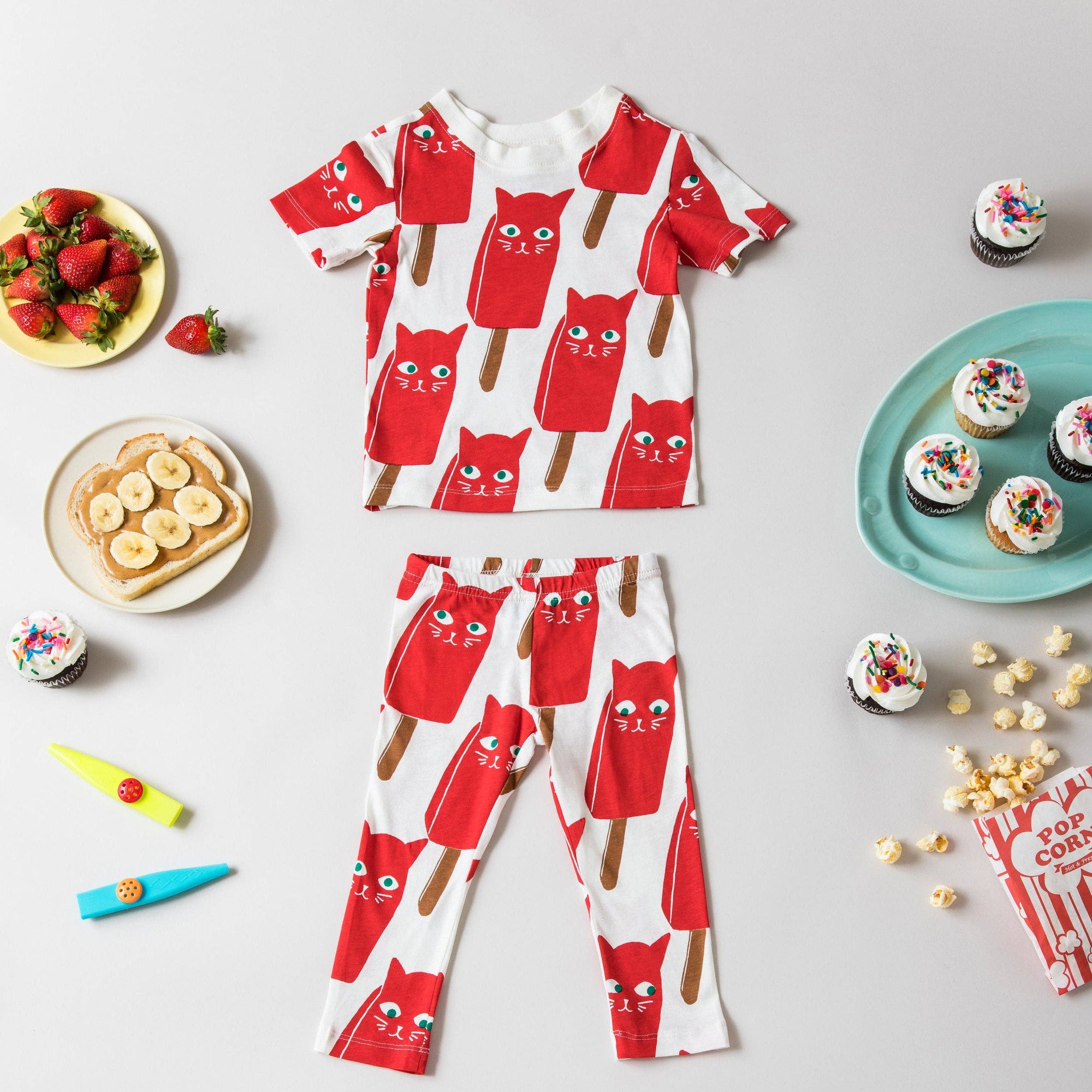 Kids Allover Catsicle T-Shirt