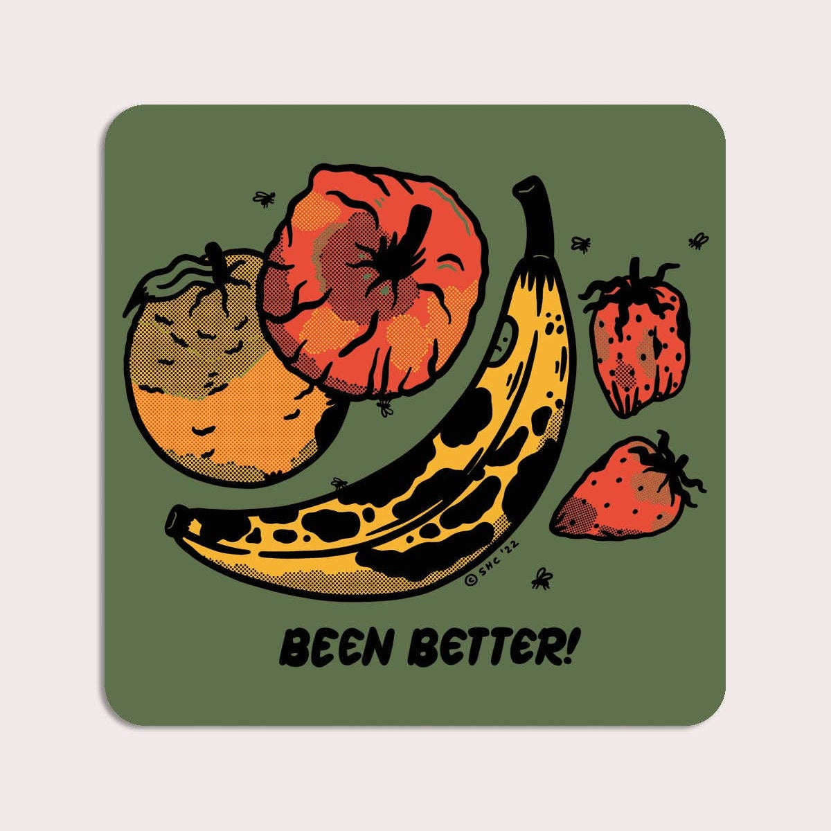 Been Better (Fruit Plate) Vinyl Sticker