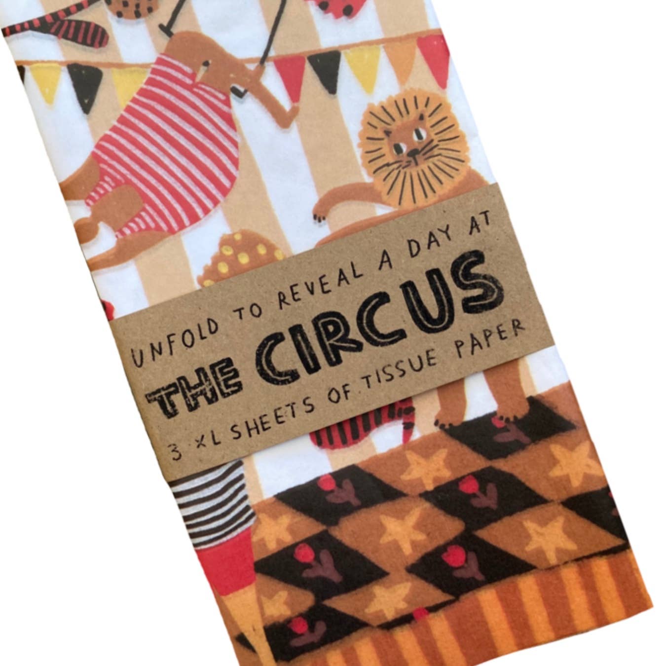 A DAY AT THE CIRCUS Tissue Paper (3pk)