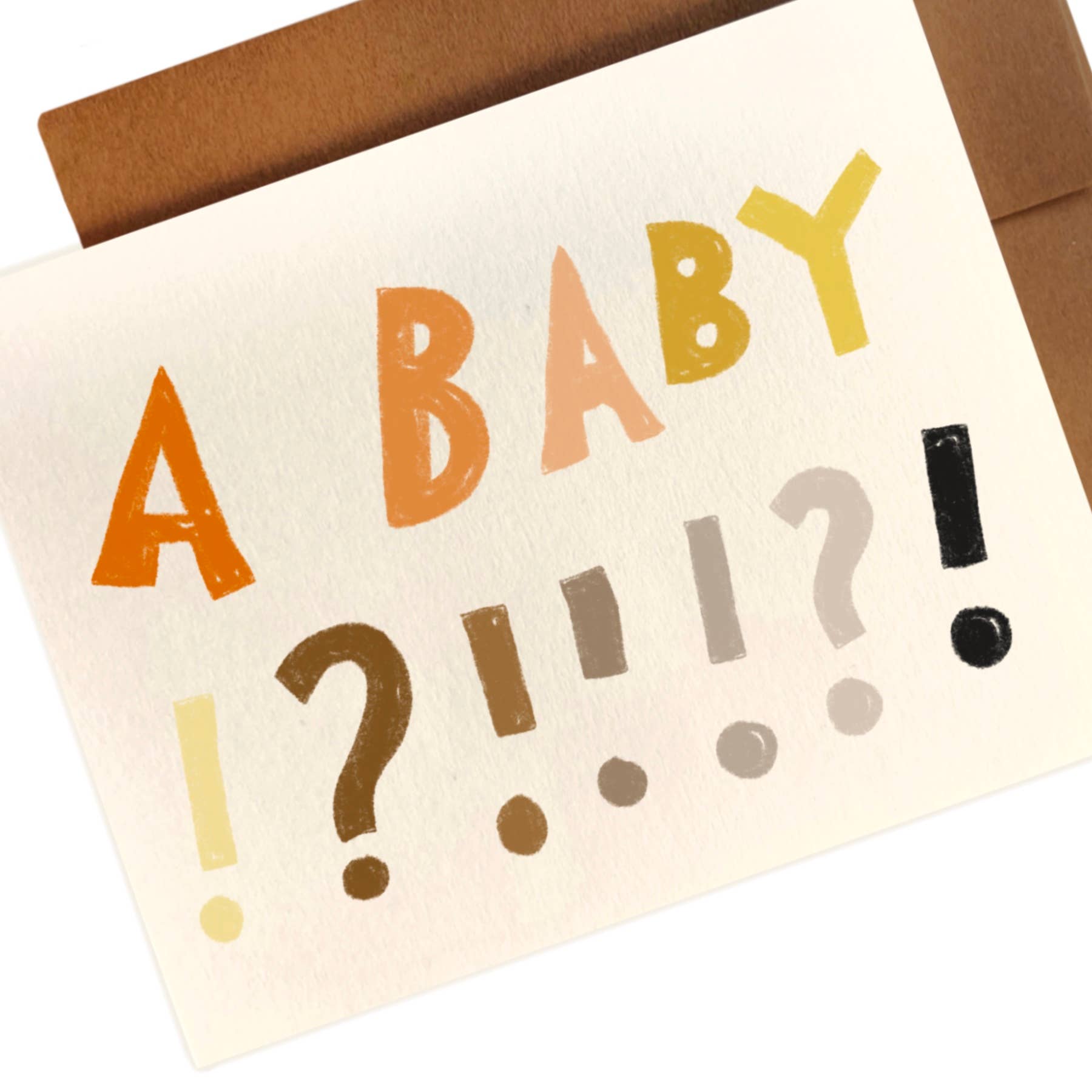 A BABY!?!!!?! Card