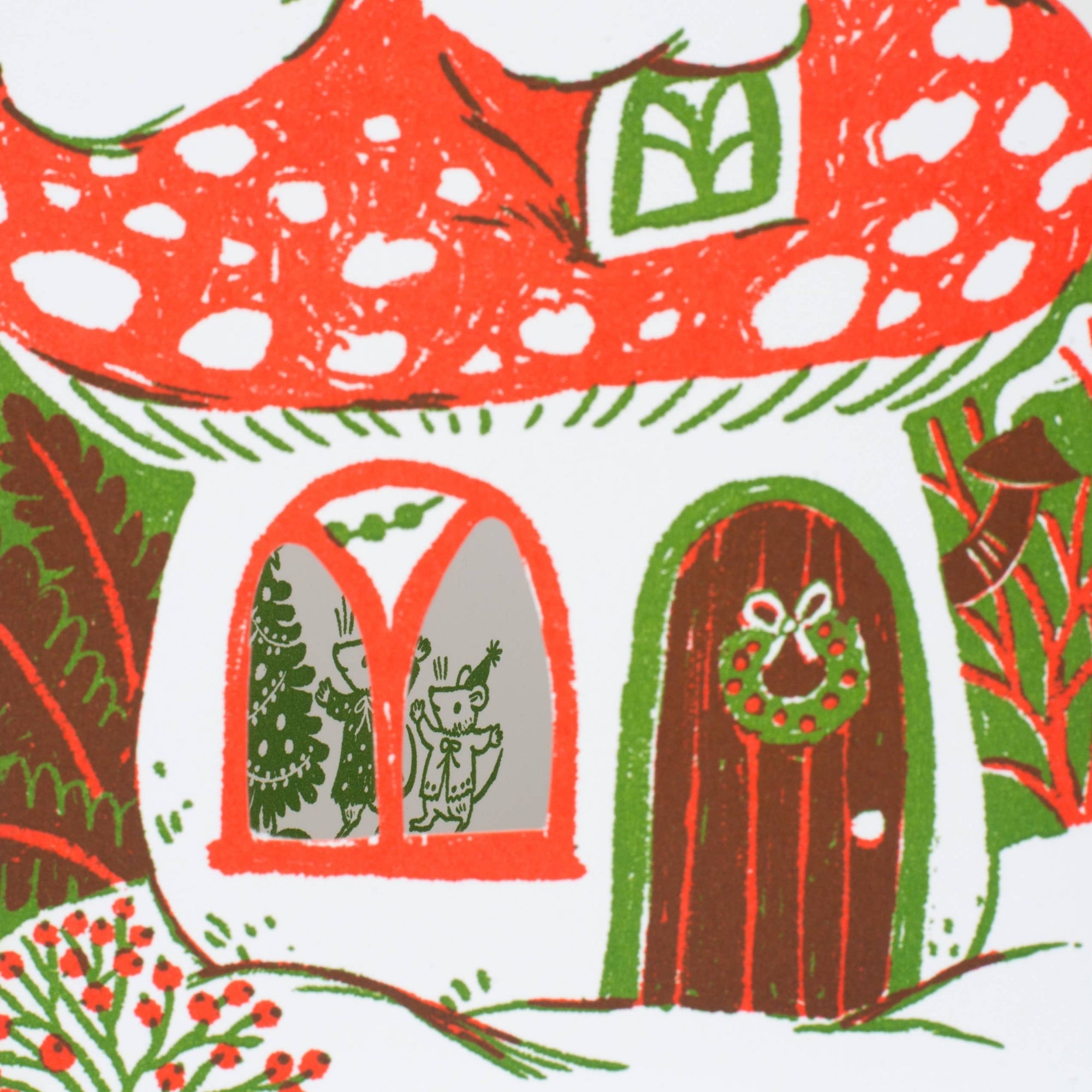 Merry Mushroom House -Phoebe Wahl