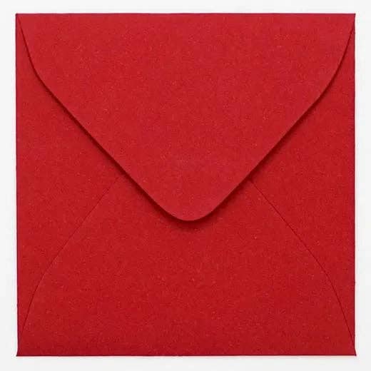 Red envelope with a white background