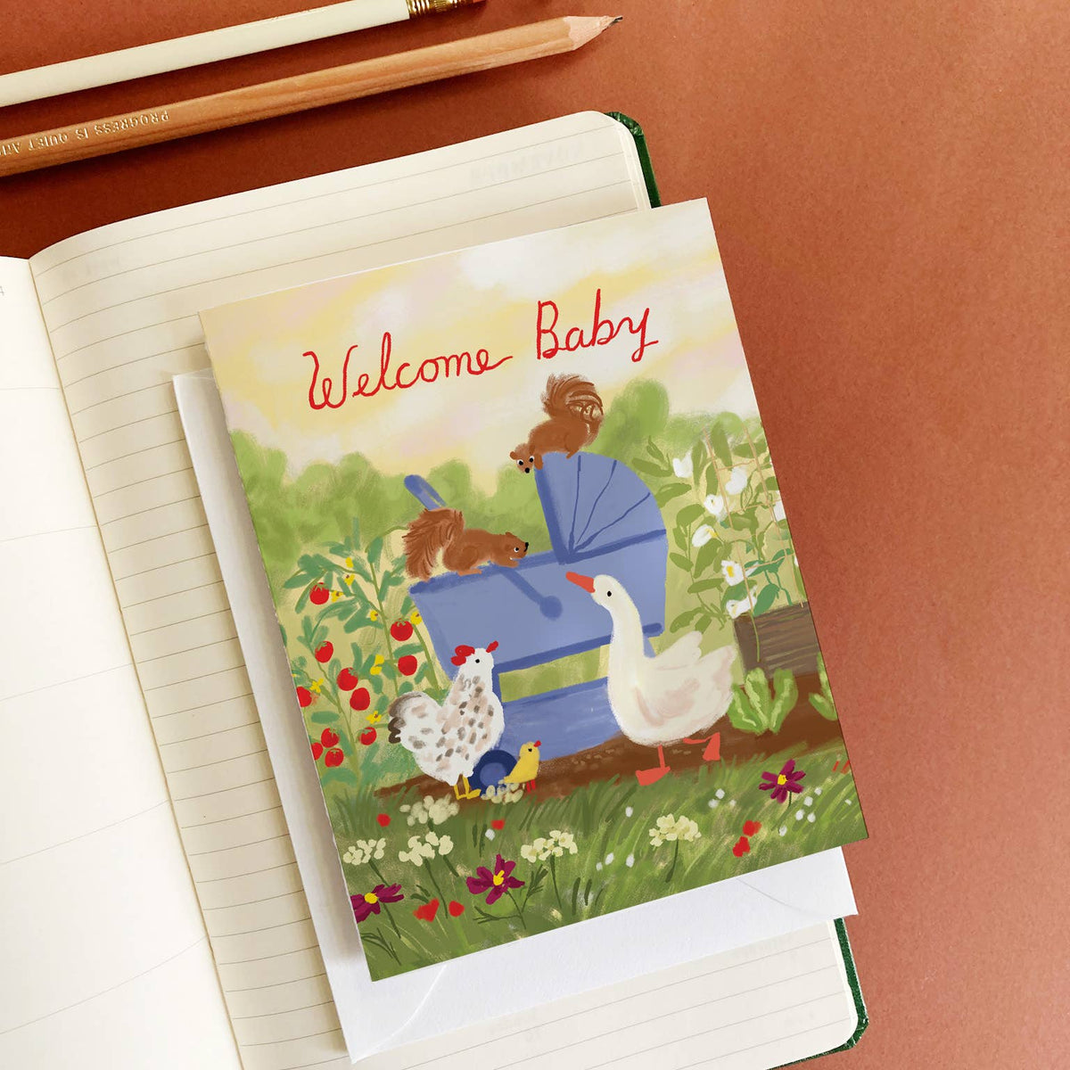 Farm Baby Card