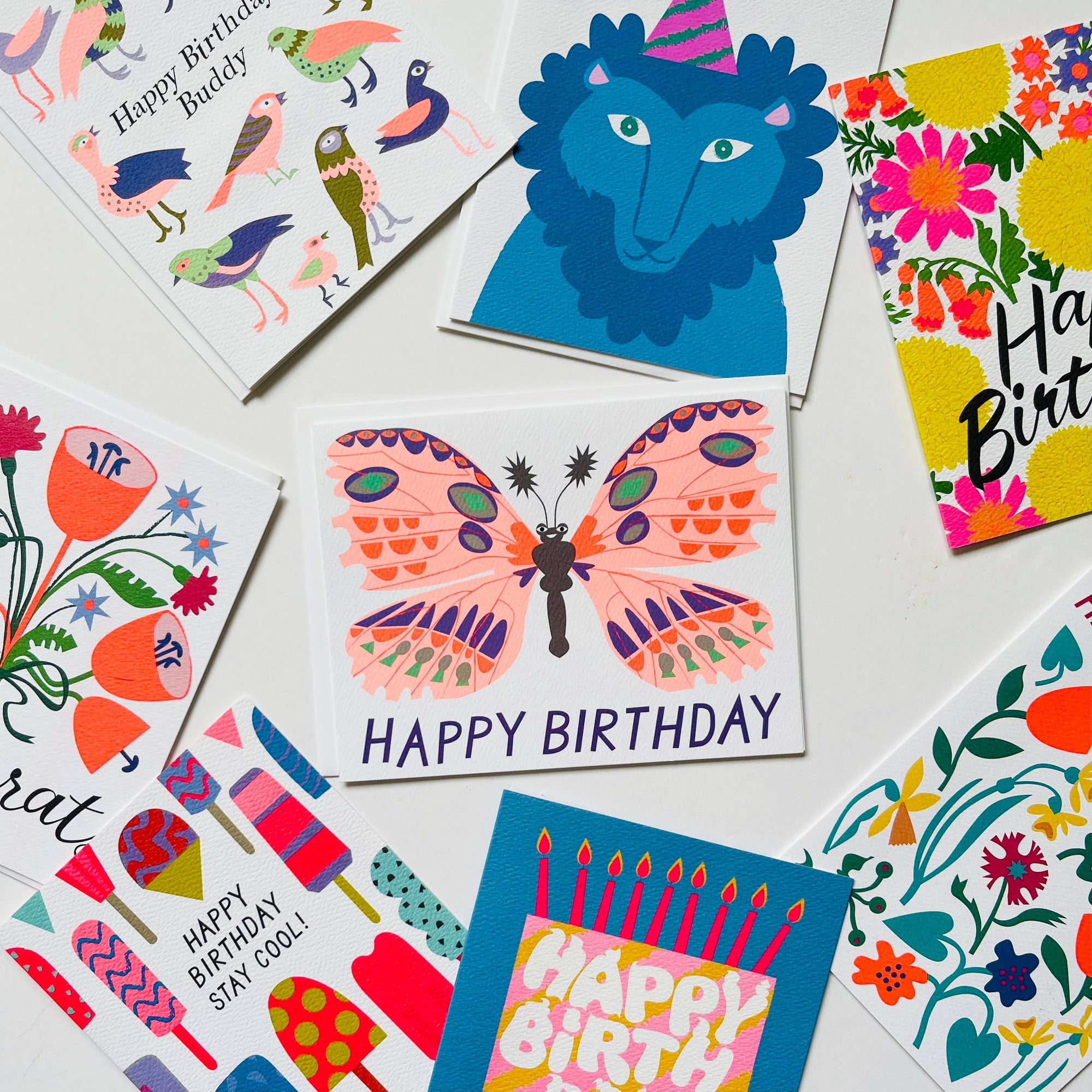 Happy Birthday Buddy Bird Card