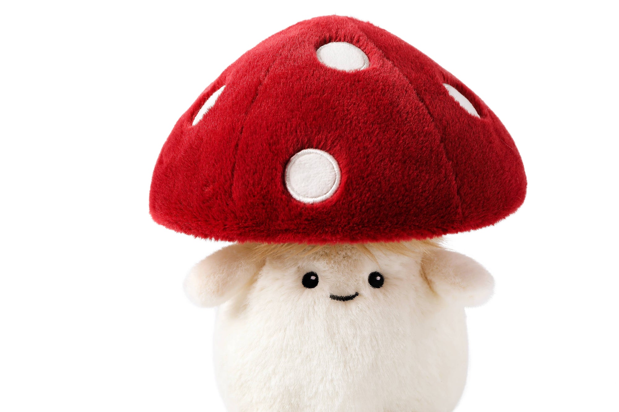 Russula Vinosa Elf Fairy Mushroom Plush 7"