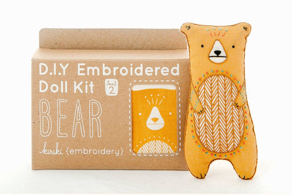 Bear - Embroidery Kit (12yrs-adult)