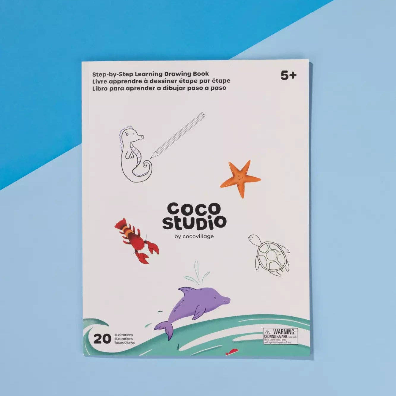 Step-by-Step Drawing Book–Under the Sea