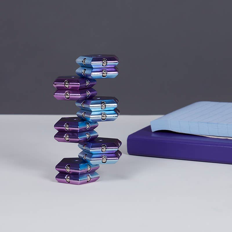 Geode Chrome Sphere Magnetic Sensory Toys