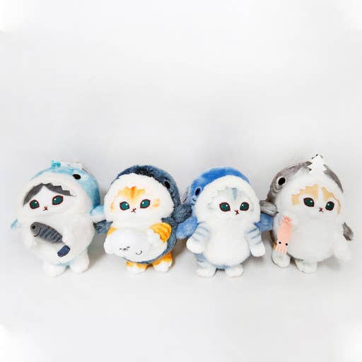 Mofusand Shark Costume -bag charms Key Chain