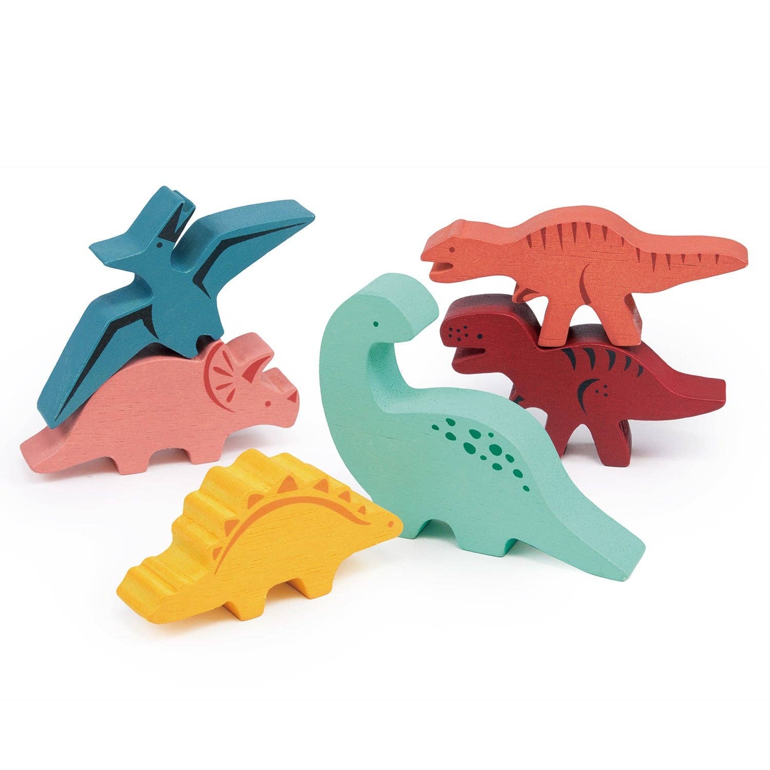 Happy Stacking Dinosaurs