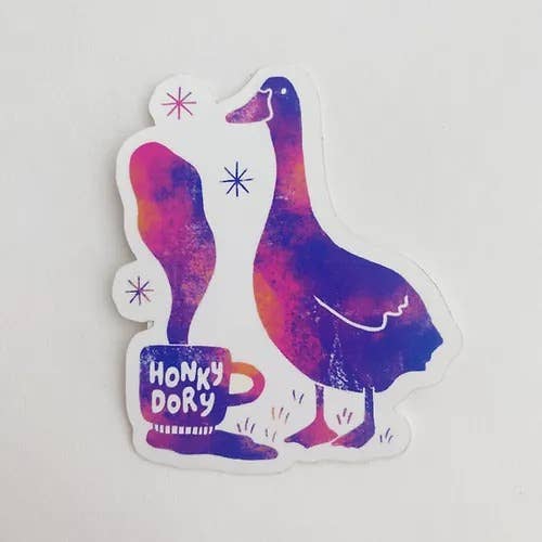 Sticker - honky dory