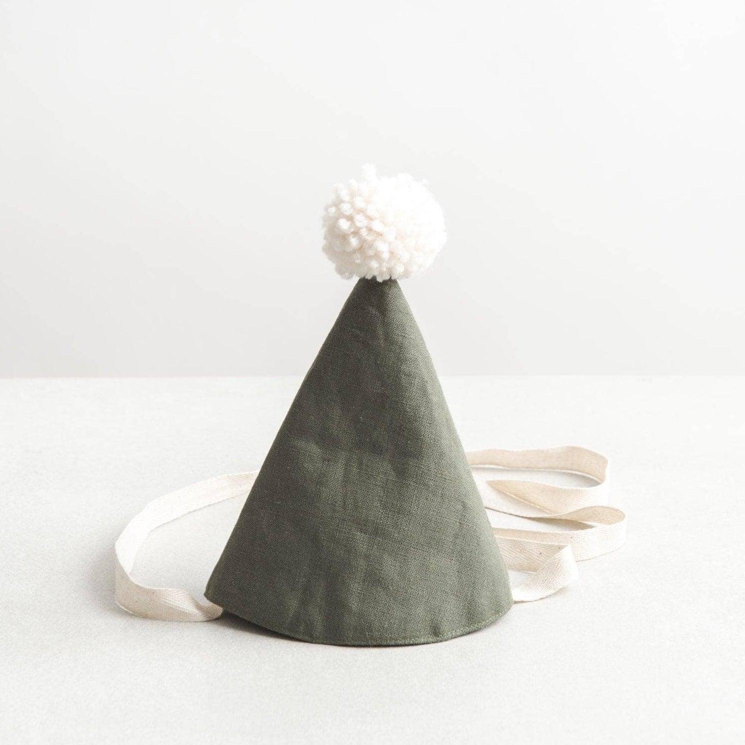 Linen Birthday hat