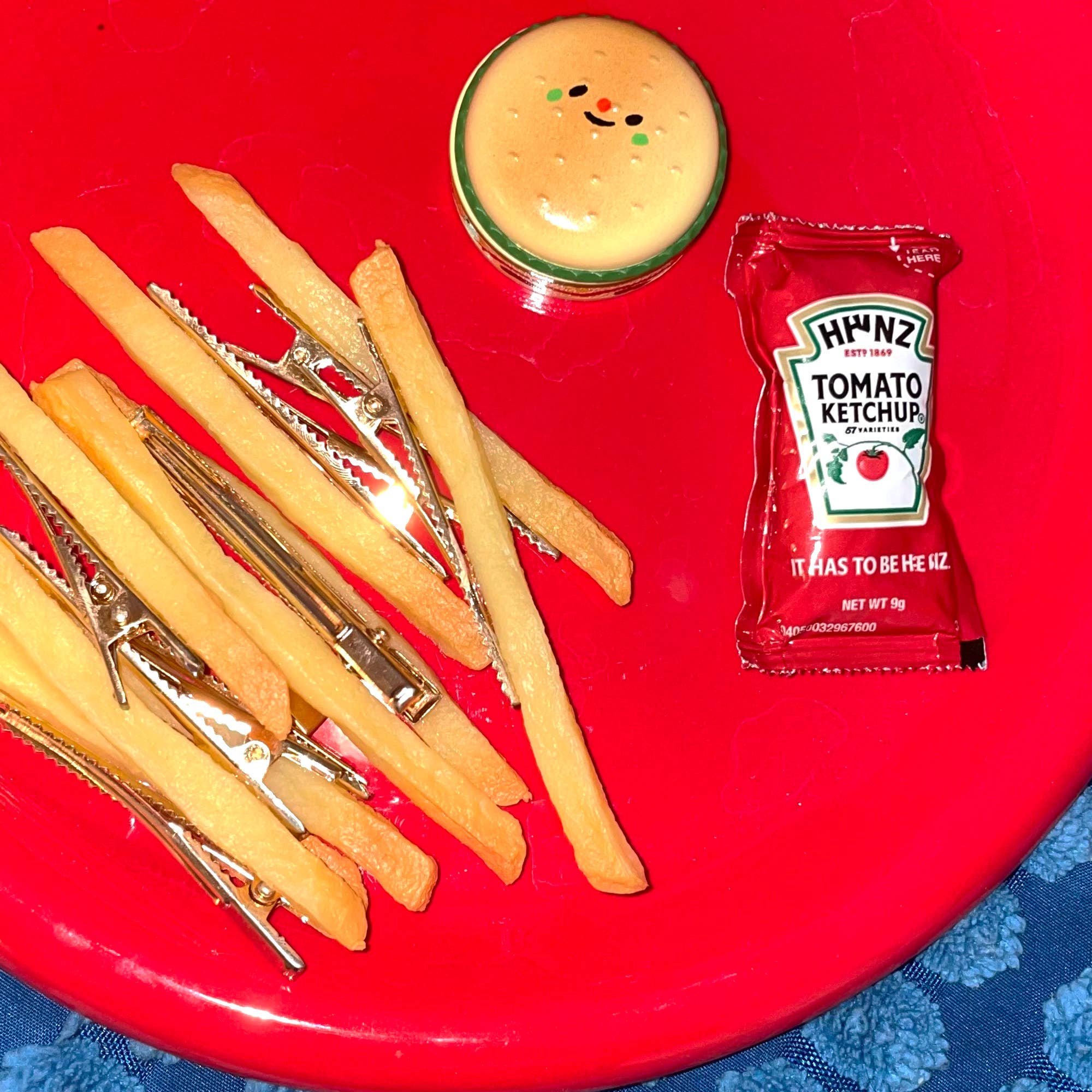 French Fry Hair Clip
