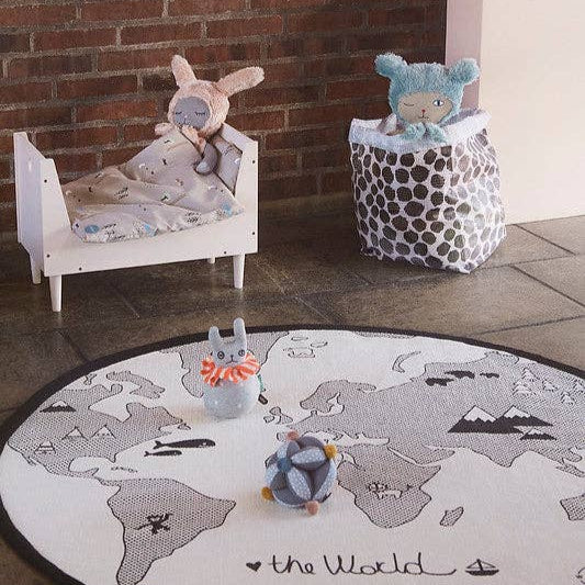 Roly Poly - Rabbit - Light Grey