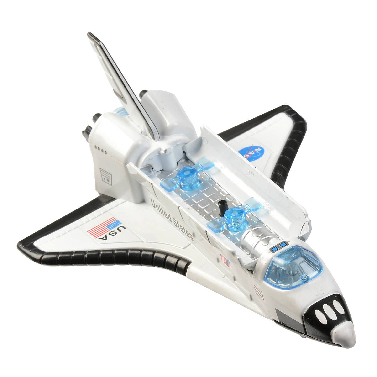 Pull Back Space Shuttle with Lights & Sound