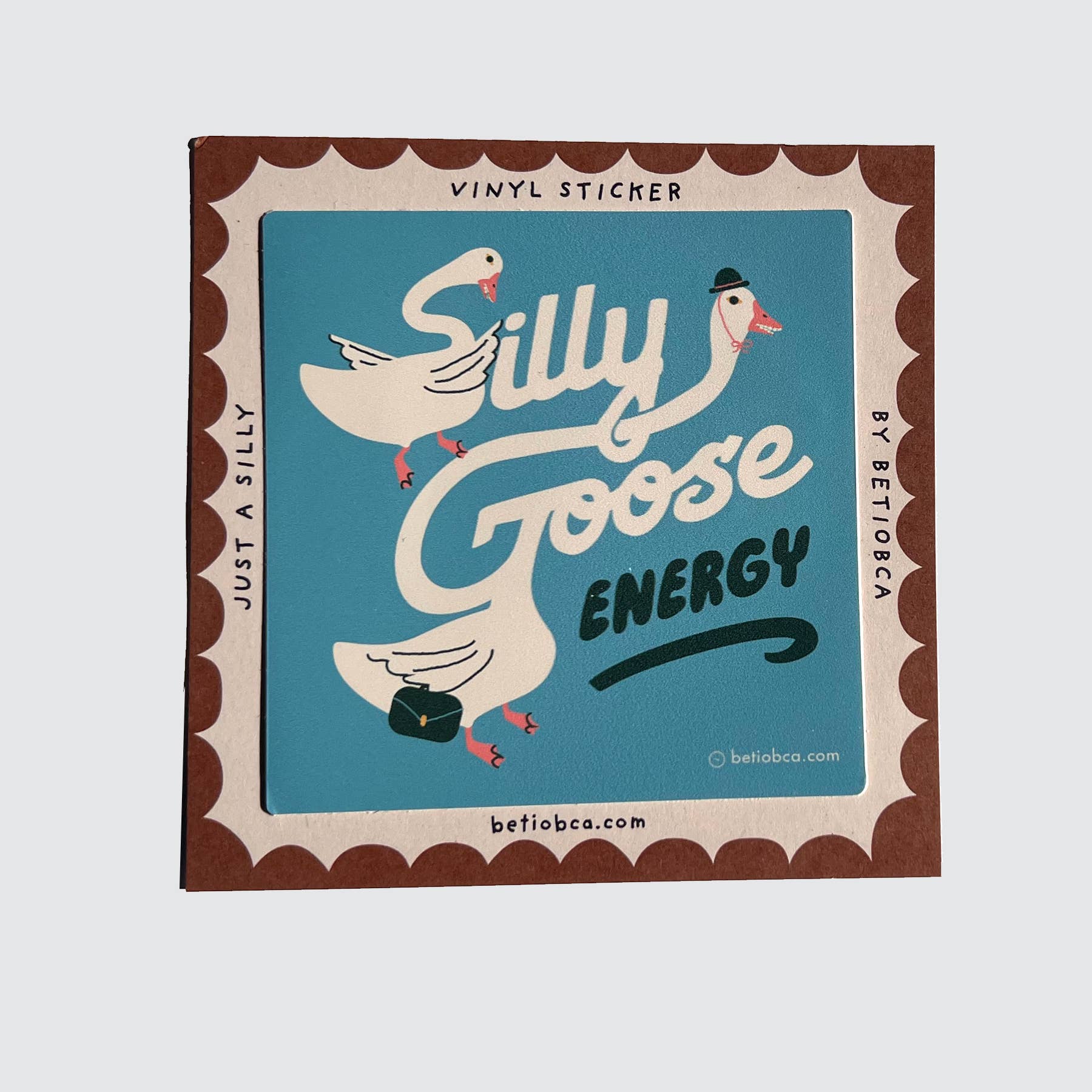 Vinyl Sticker – Silly Goose Energy