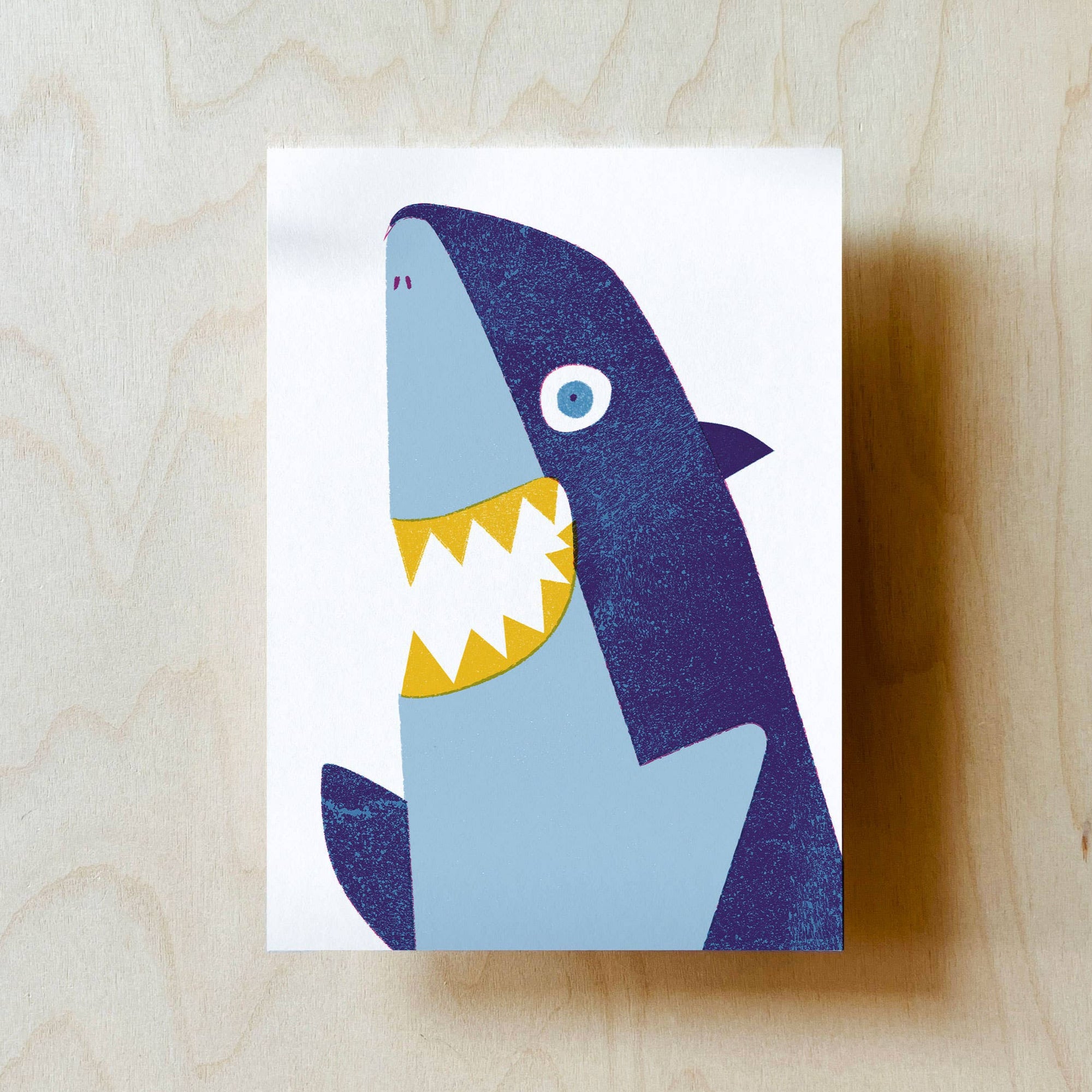 Sharky Postcard -Barbara Dziadosz