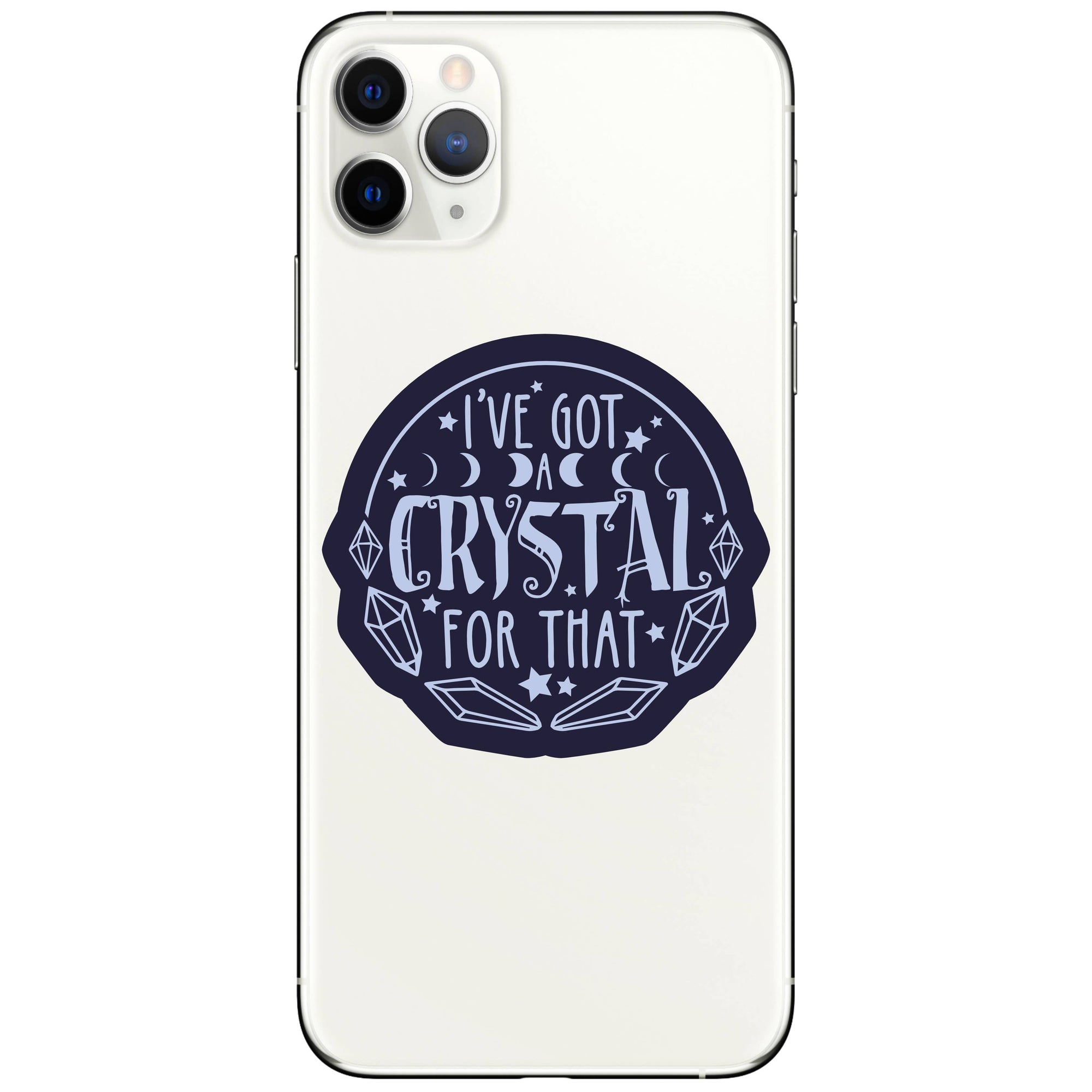 Crystal Vibes Energy Charge High Quality Vinyl Sticker