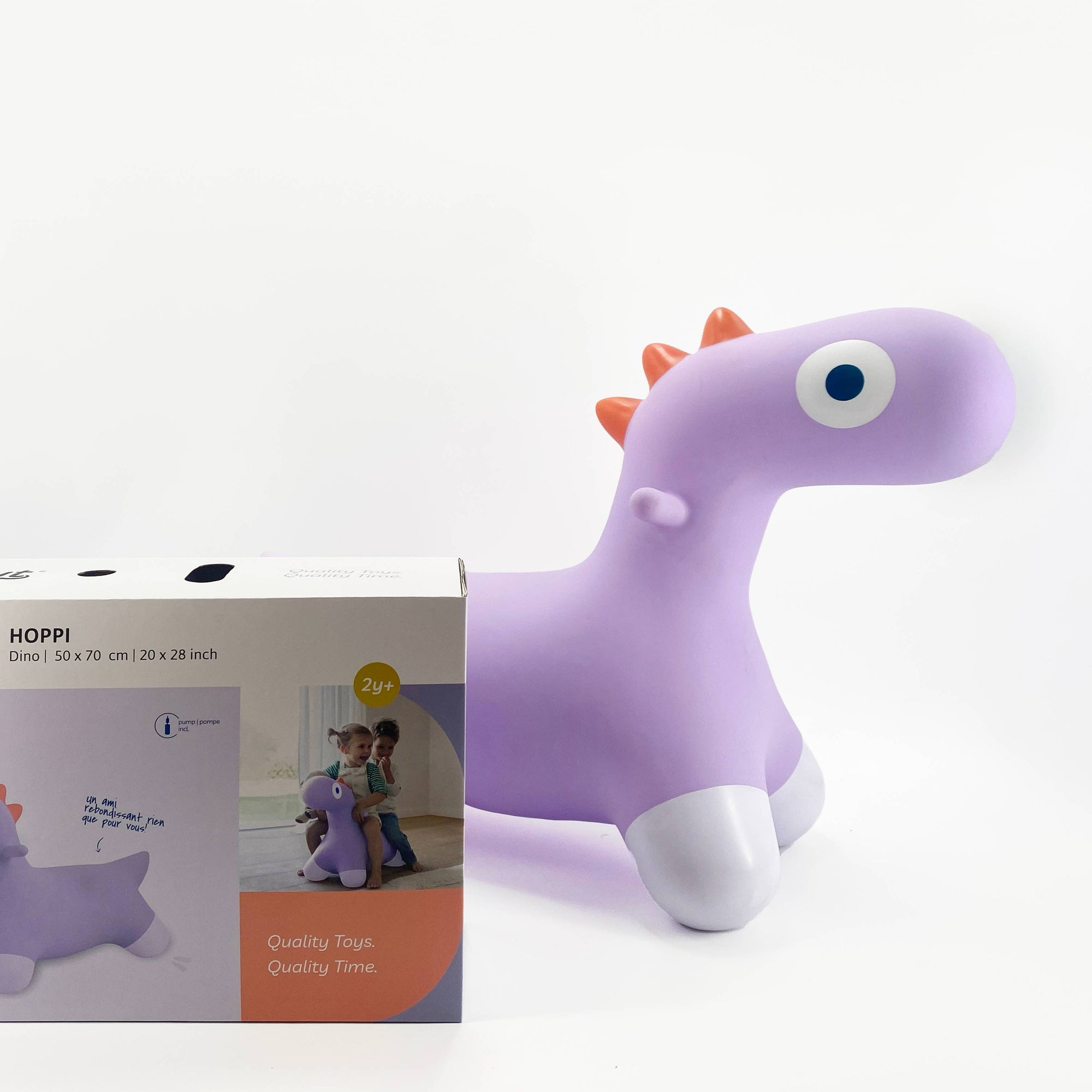 Quut Hoppi Dino -Lavender