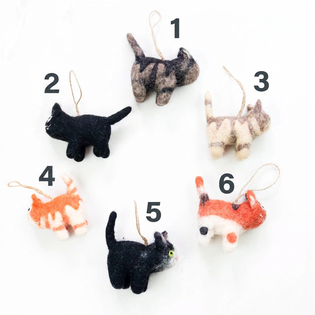 Ornament - Little Cats, Assorted