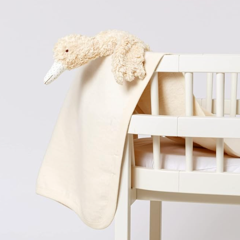 Organic Abigail the Goose Sherpa Snuggle Lovey