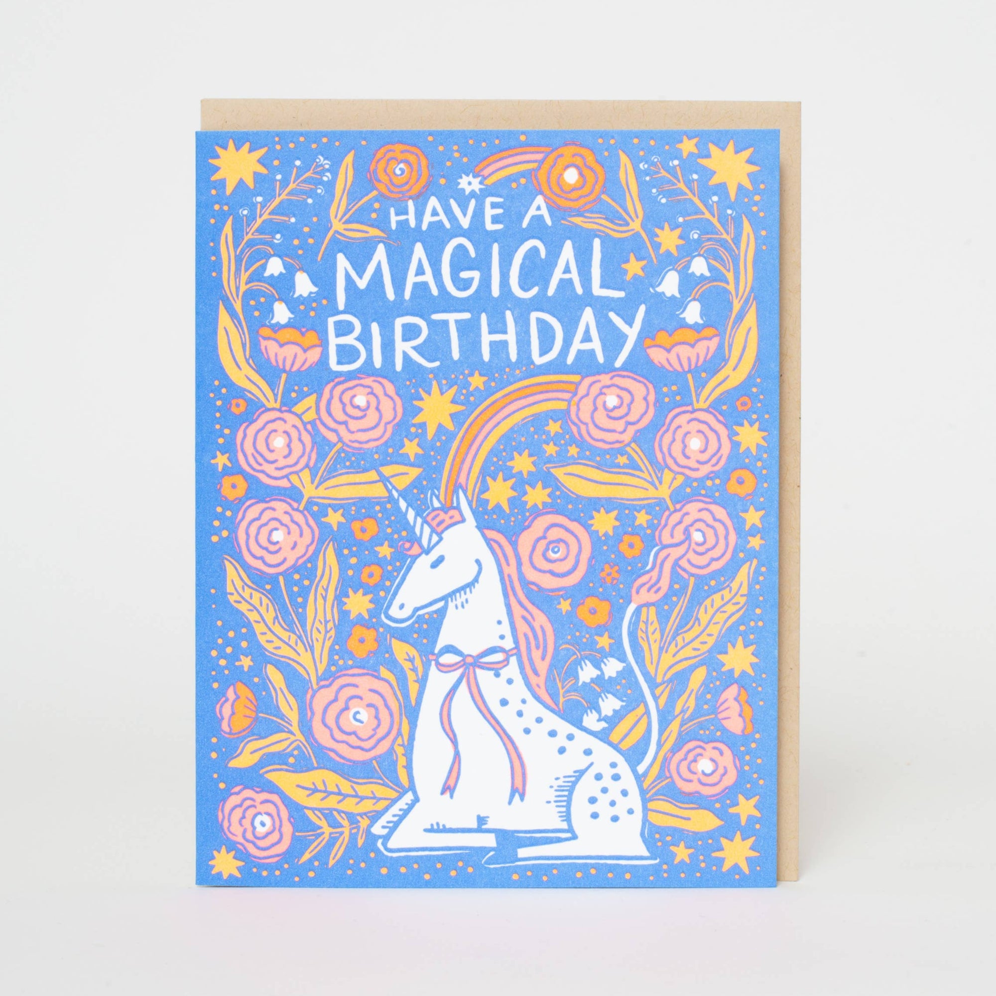 Folk Unicorn Birthday