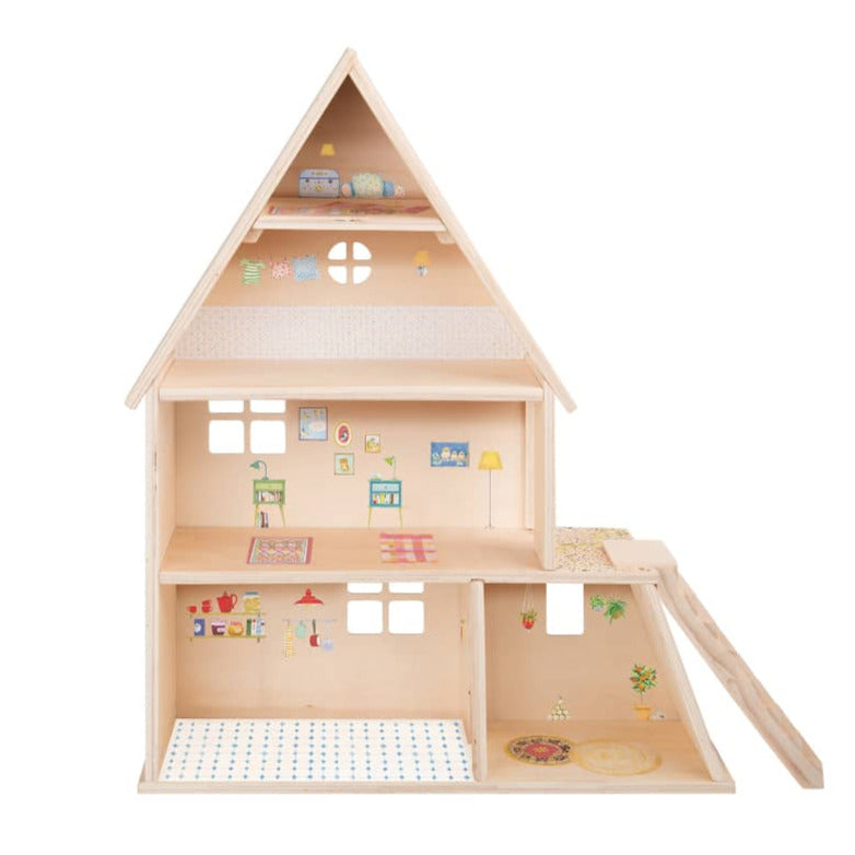 Wooden Playhouse -The Big Family 3yrs+