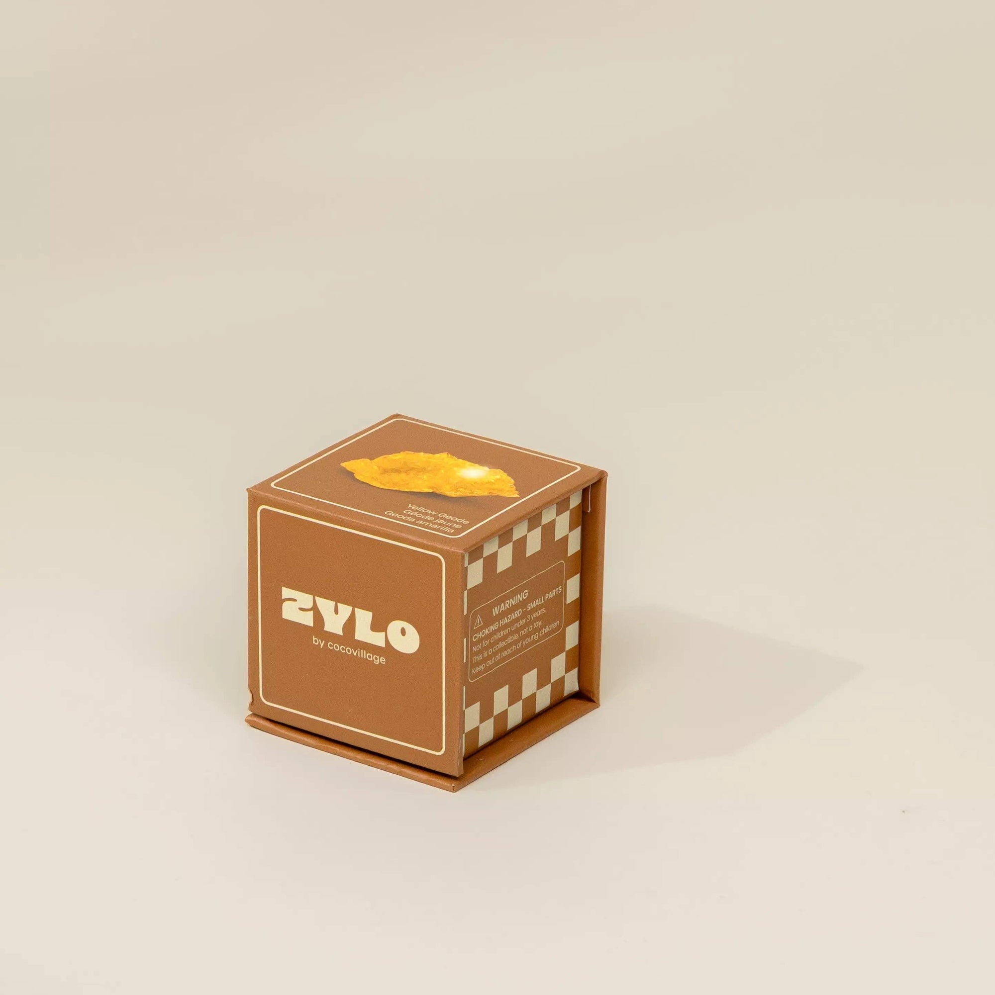 Collectible Mineral - Yellow Geode