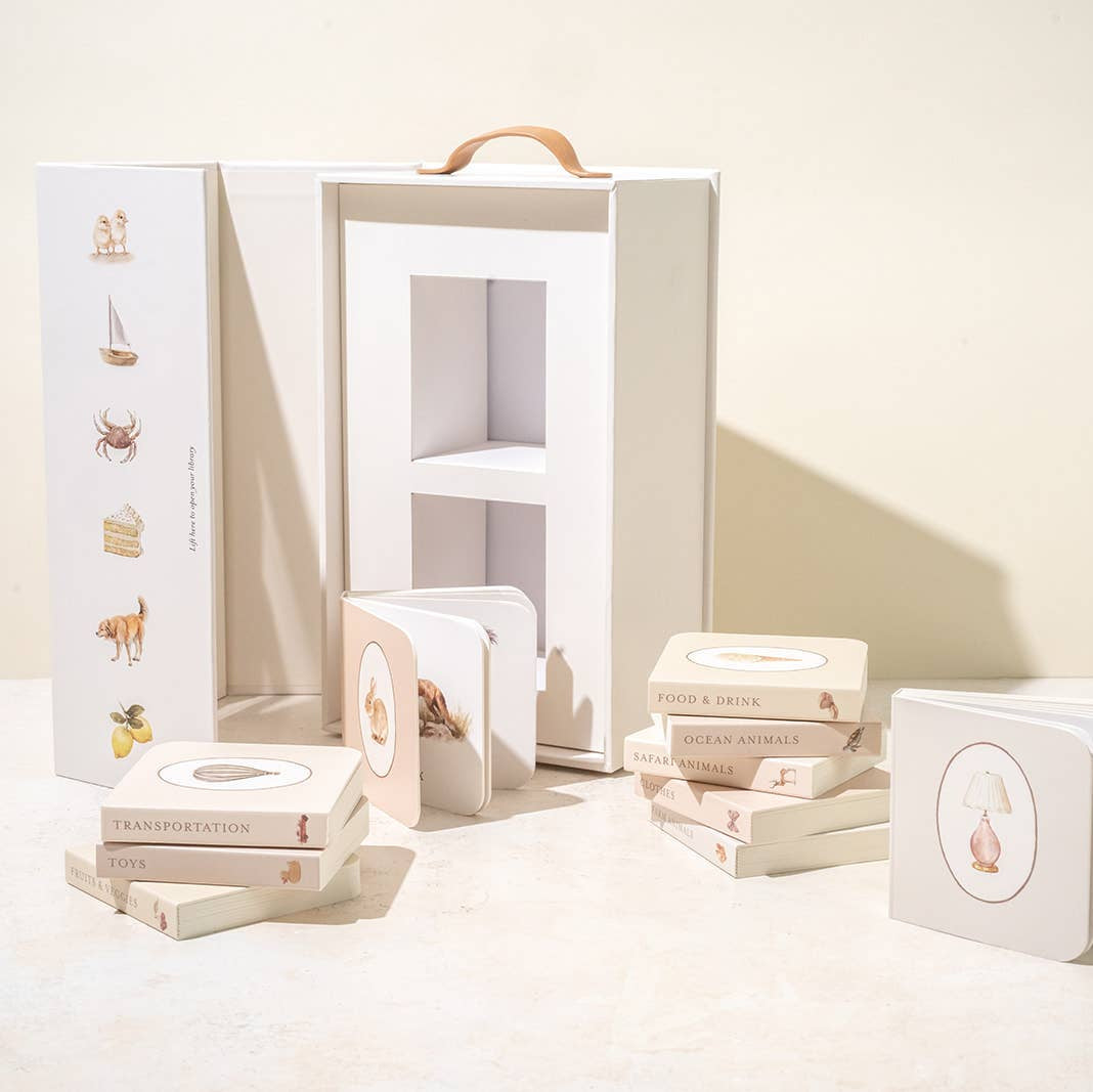Our Very Little Library Board Book Set (10 Mini Board Books)