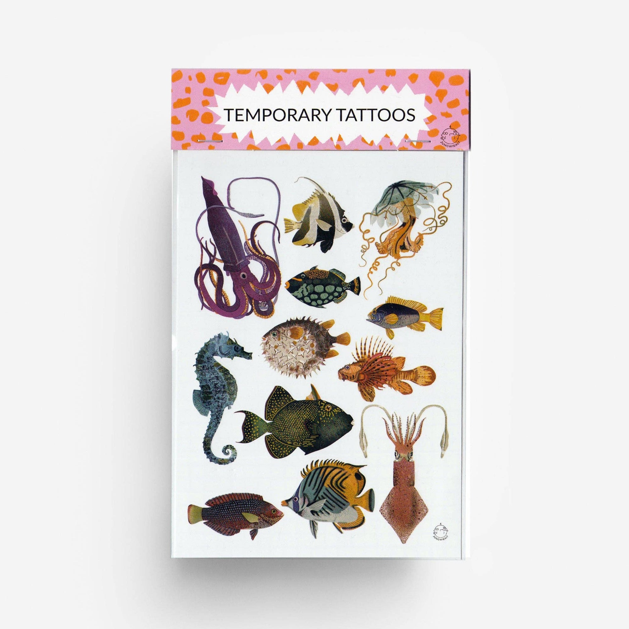 Fish Temporary Tattoos -Barbara Dziadosz