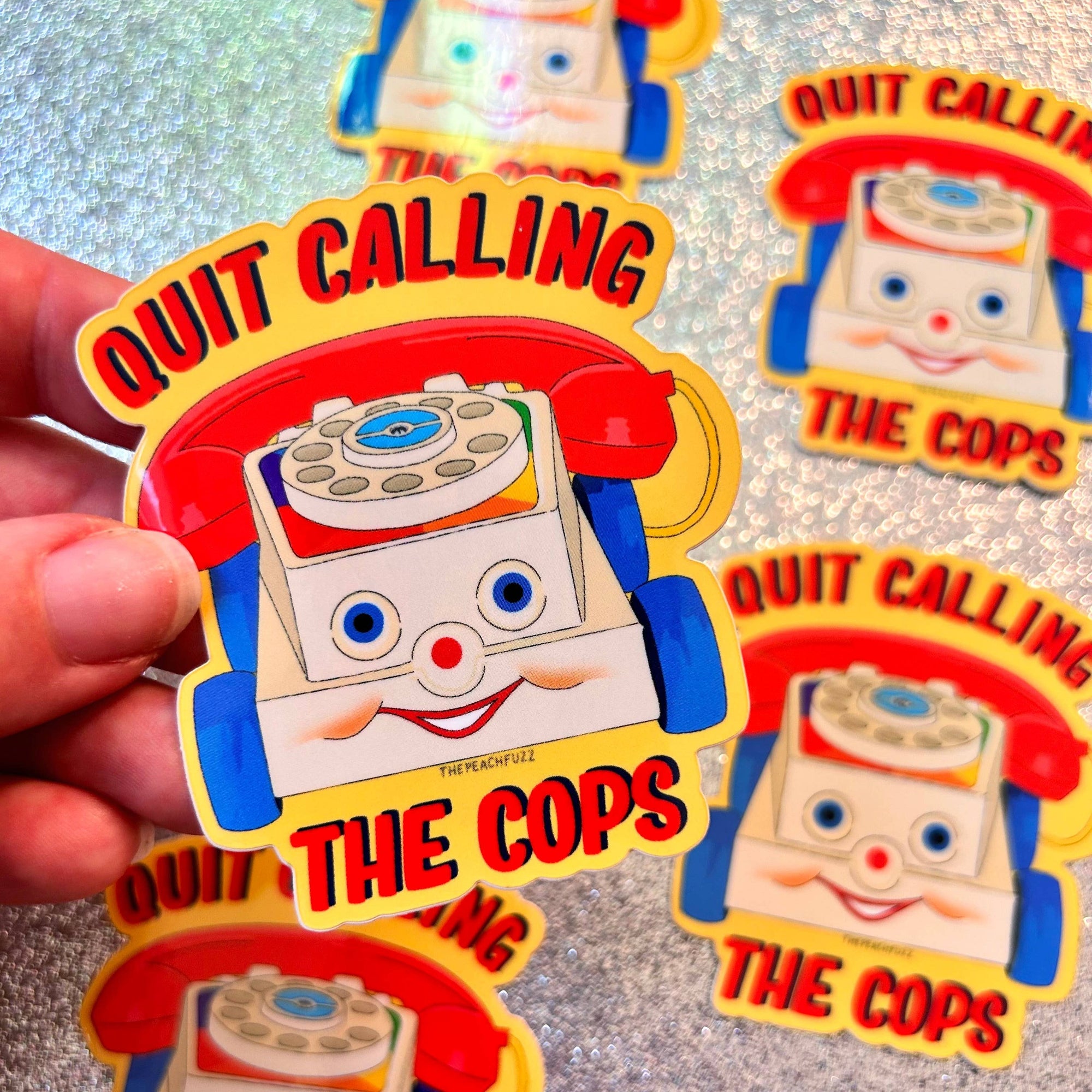 Quit Calling The Cops Sticker