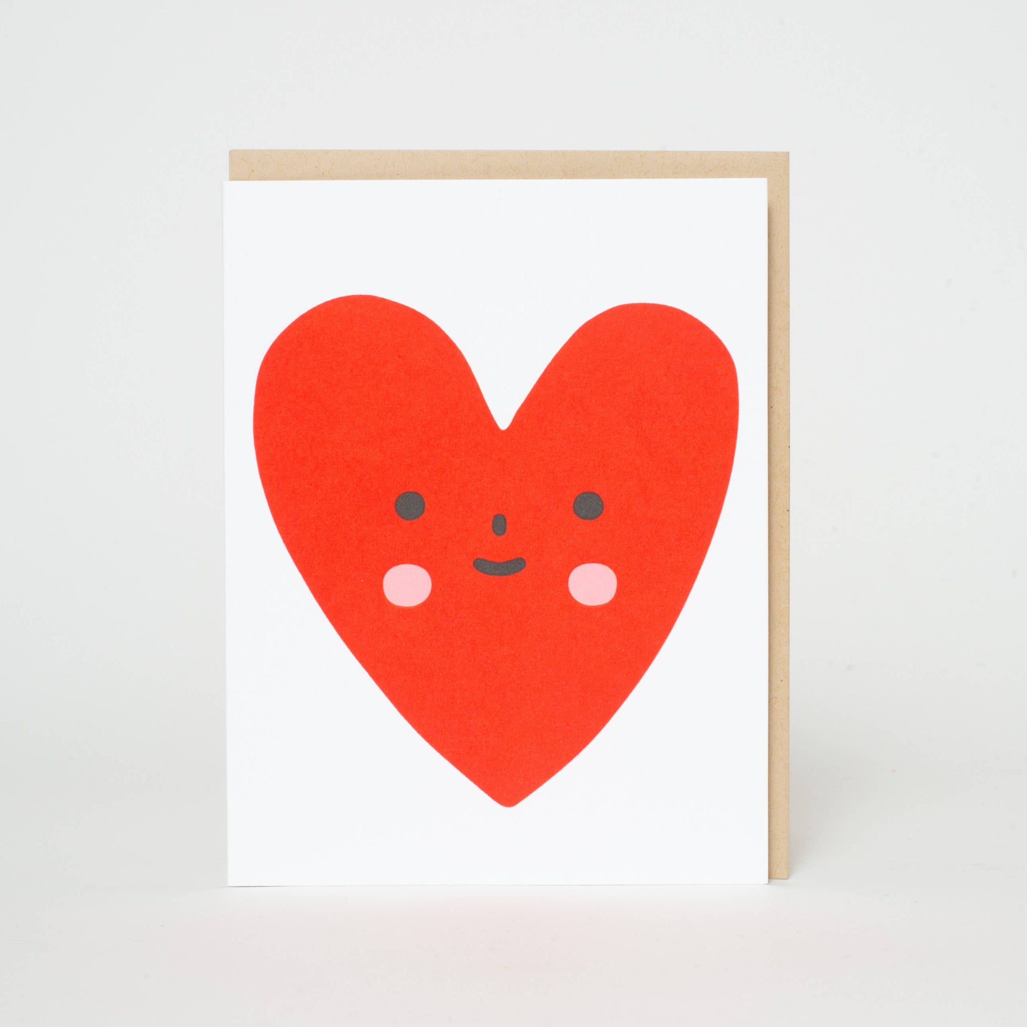 Heart Friend Love Letterpress Card - Suzy Ultman