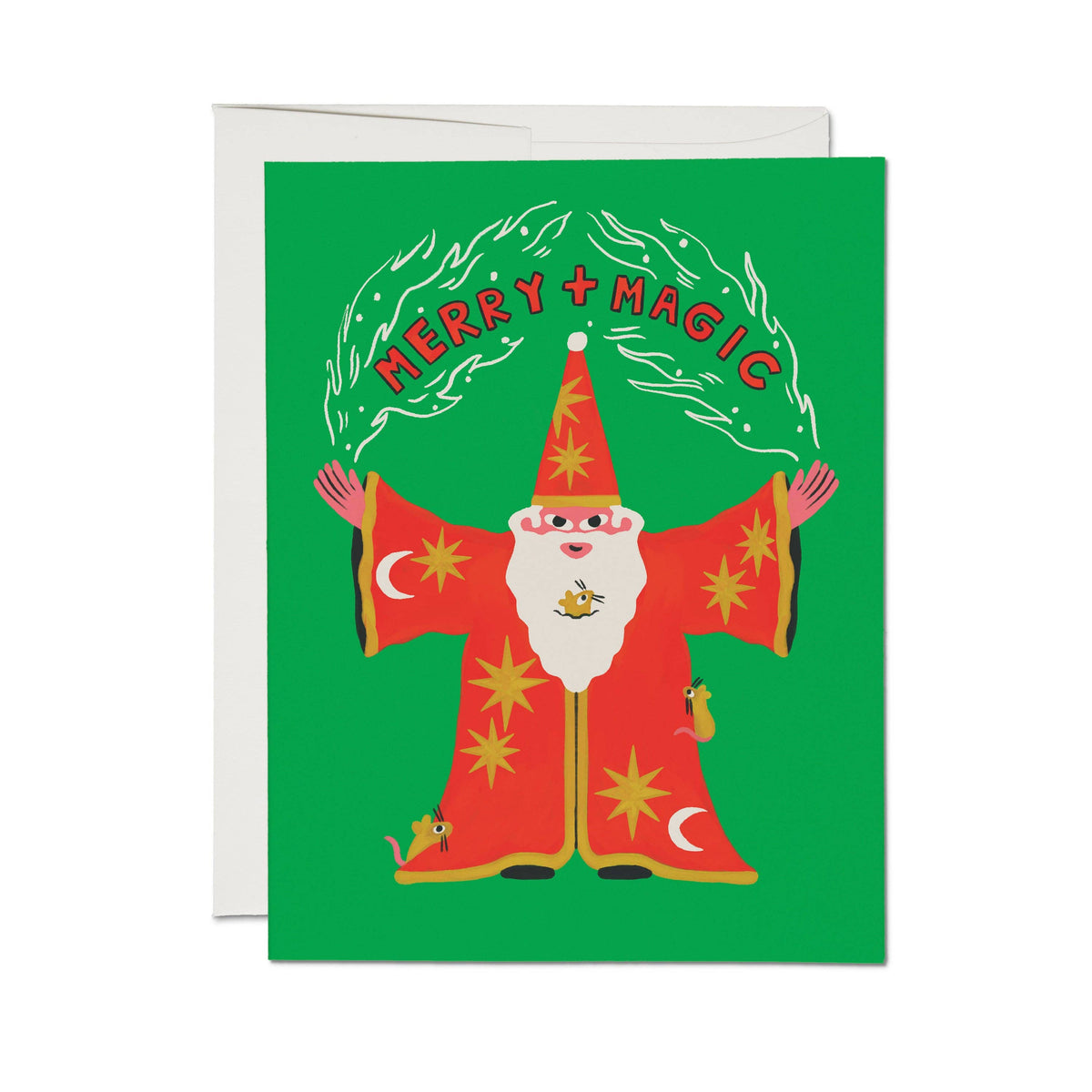 Merry and Magic greeting card
