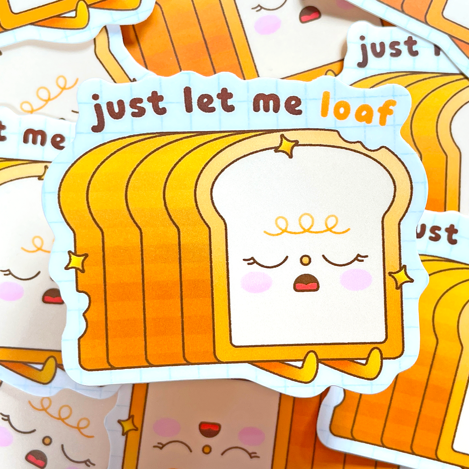 Let Me Loaf Matte Vinyl Sticker