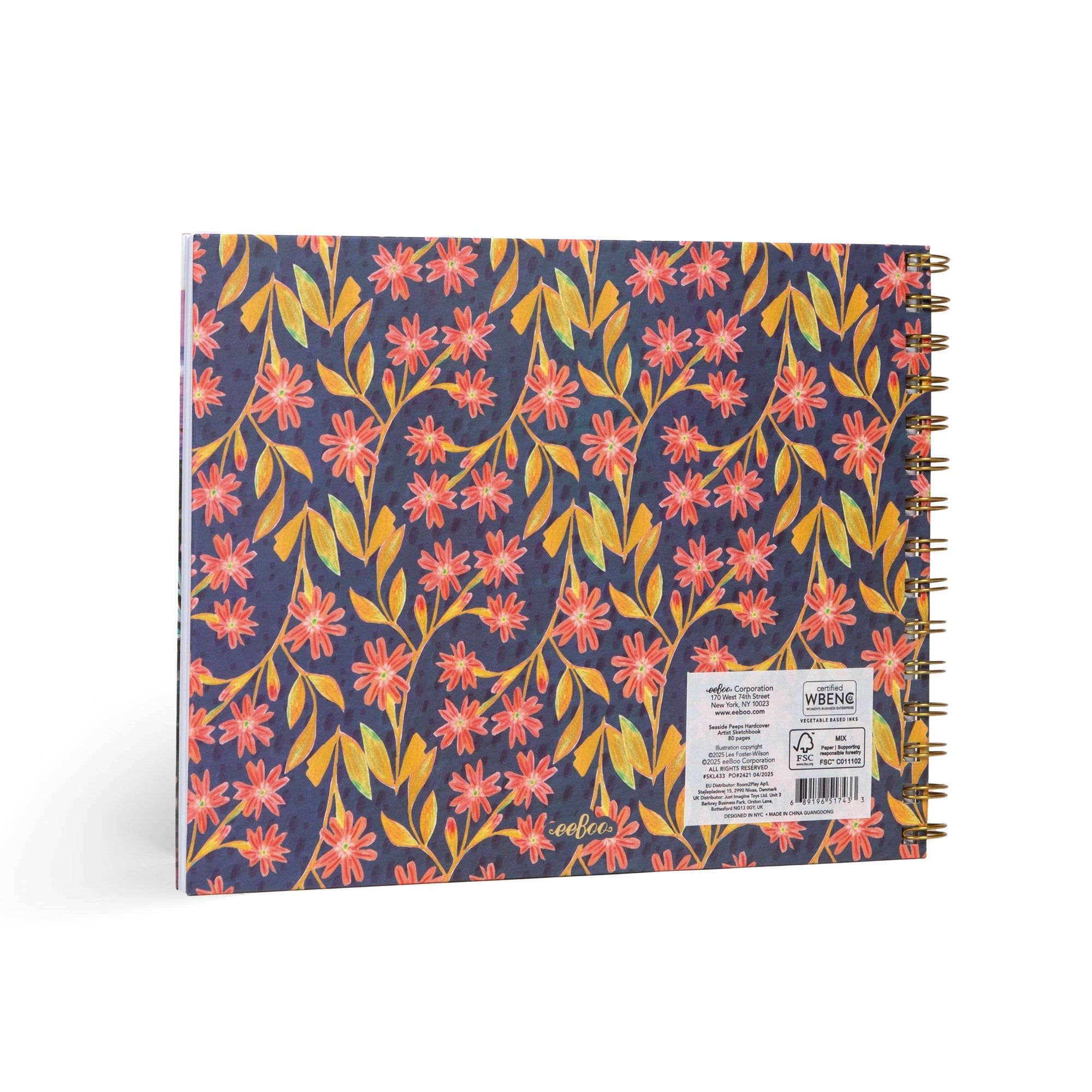 Seaside Peeps Hardcover Artist Sketchbook