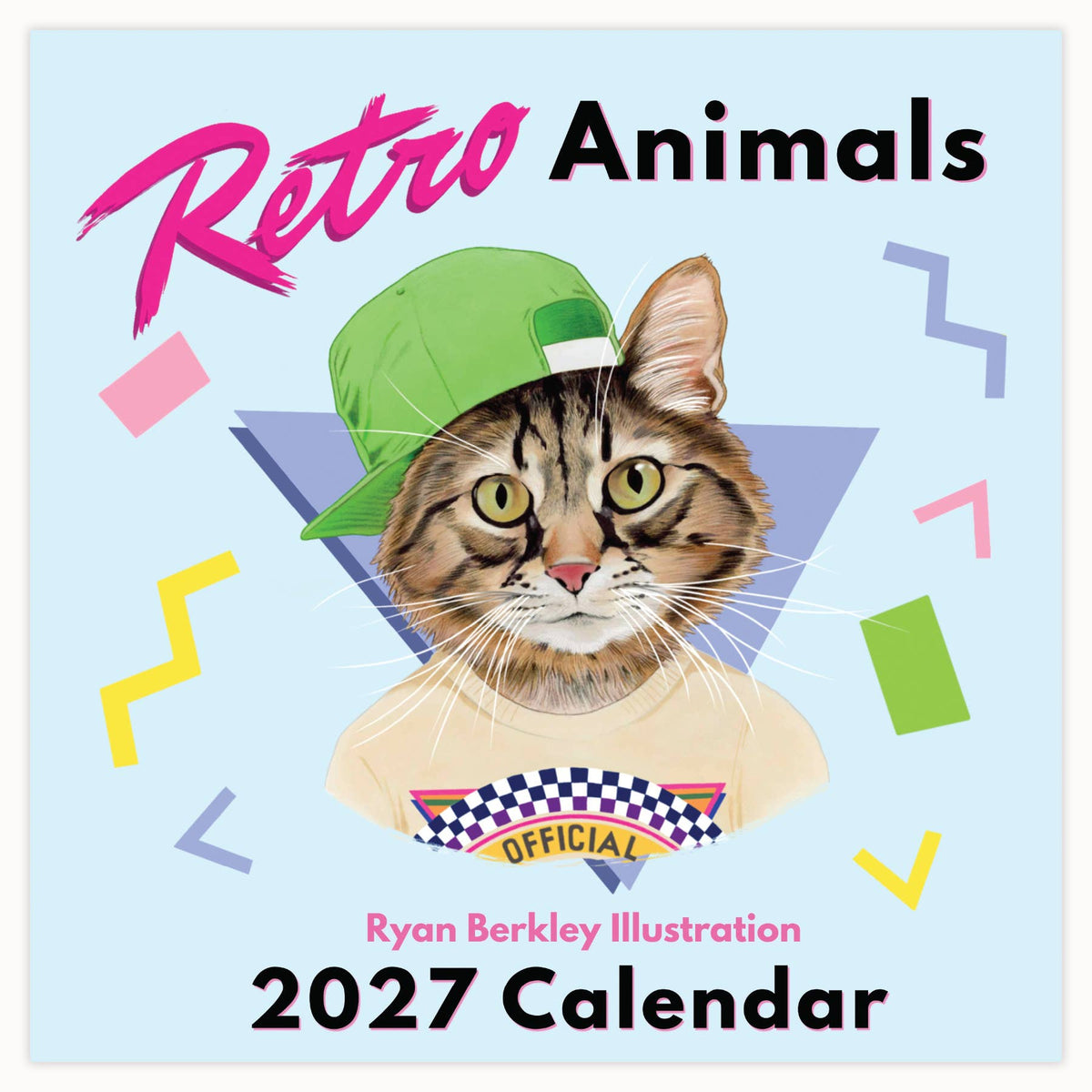 Berkley Illustration Retro Animals 2027 Wall Calendar