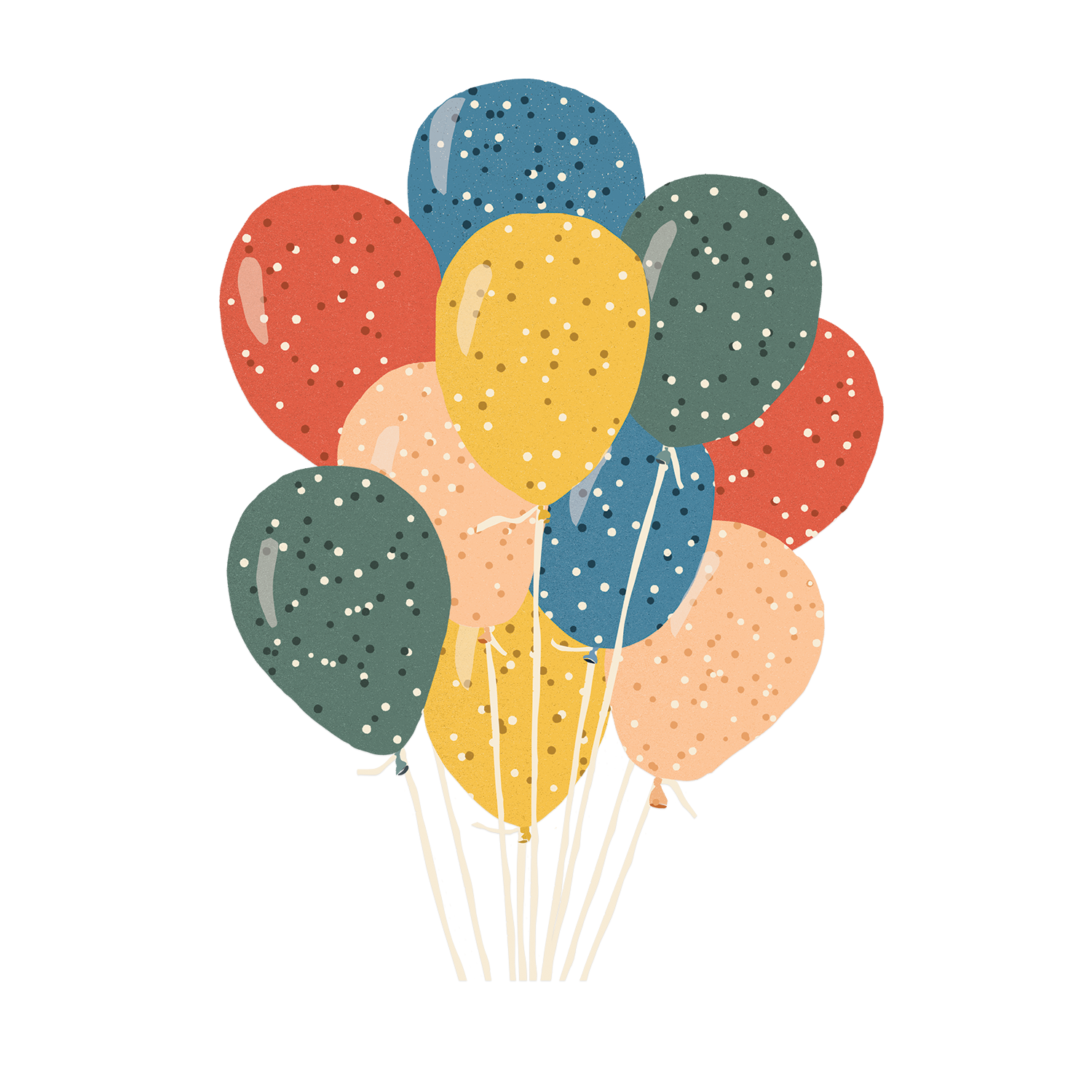 Birthday Stickers Pack (4pk)