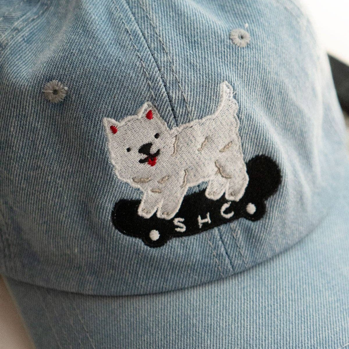 Sk8 Dawg Denim Cap