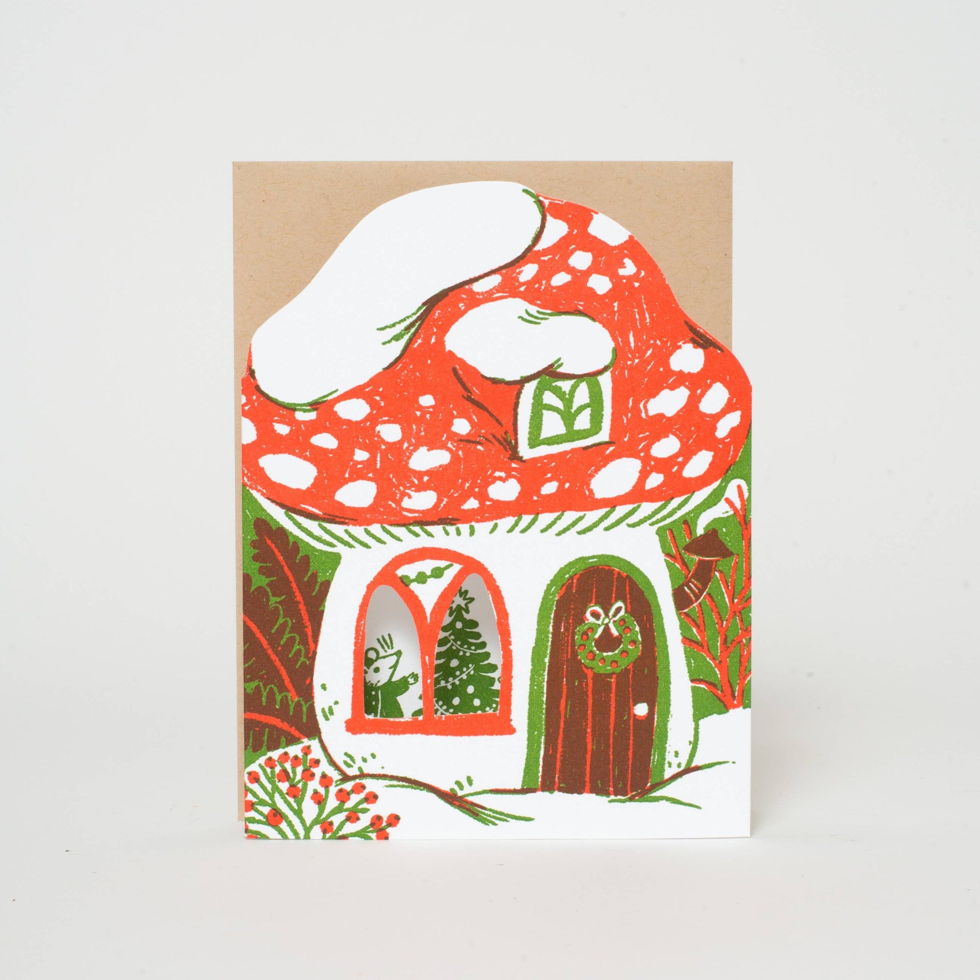 Merry Mushroom House -Phoebe Wahl