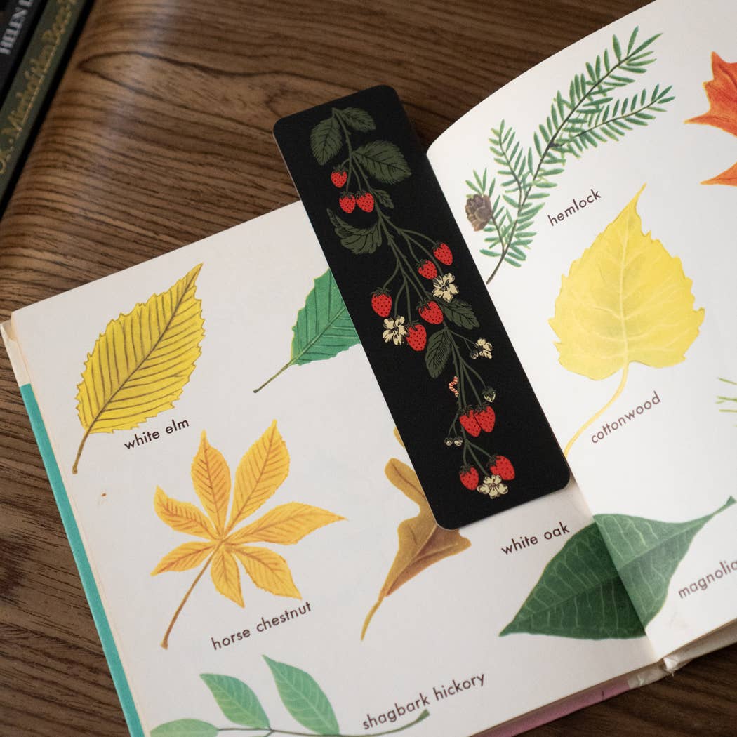 Strawberry Runner Bookmark