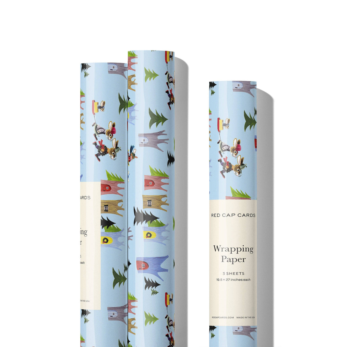 Winter Scene wrapping paper
