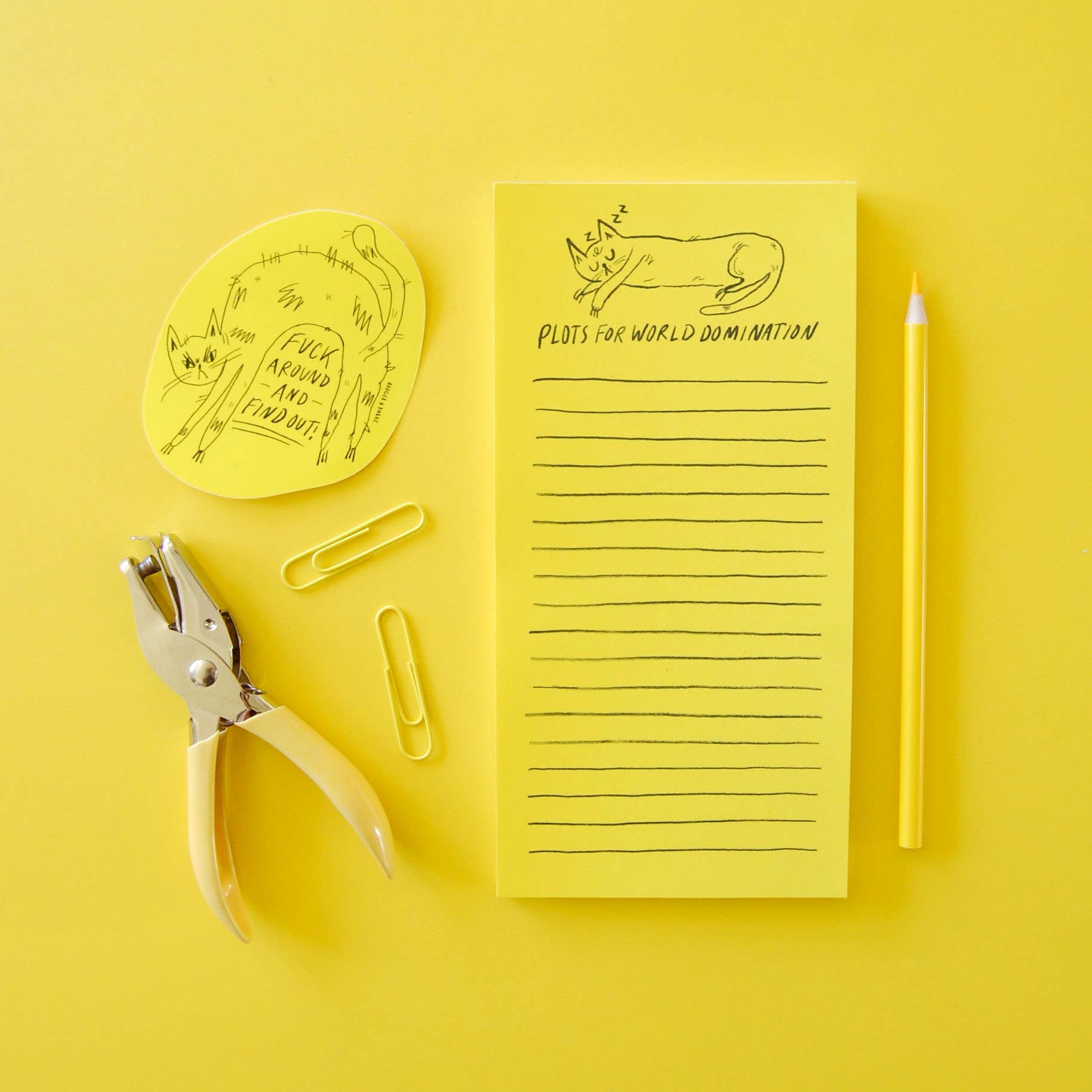 World Domination Notepad