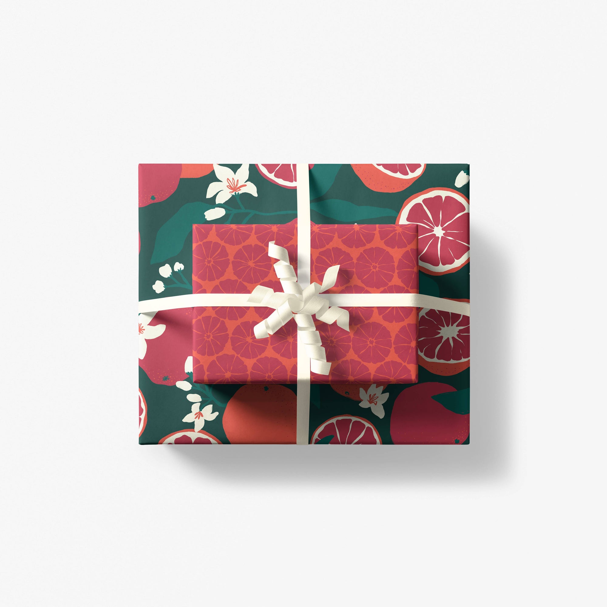 Winter Zest Gift Wrap - Roll of 3 Sheets