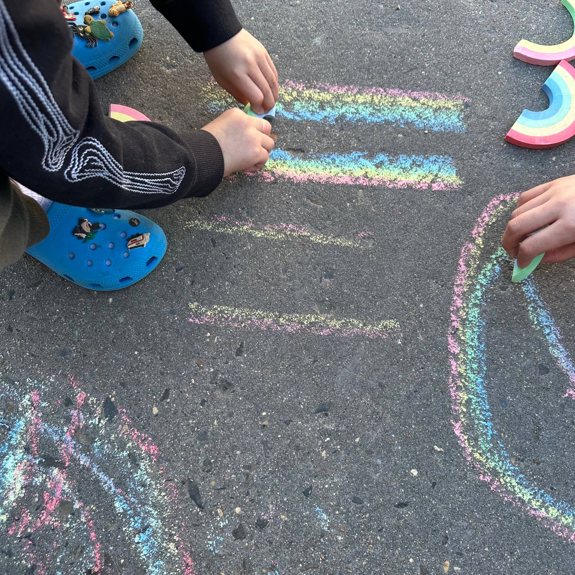 Rainbow Chalk