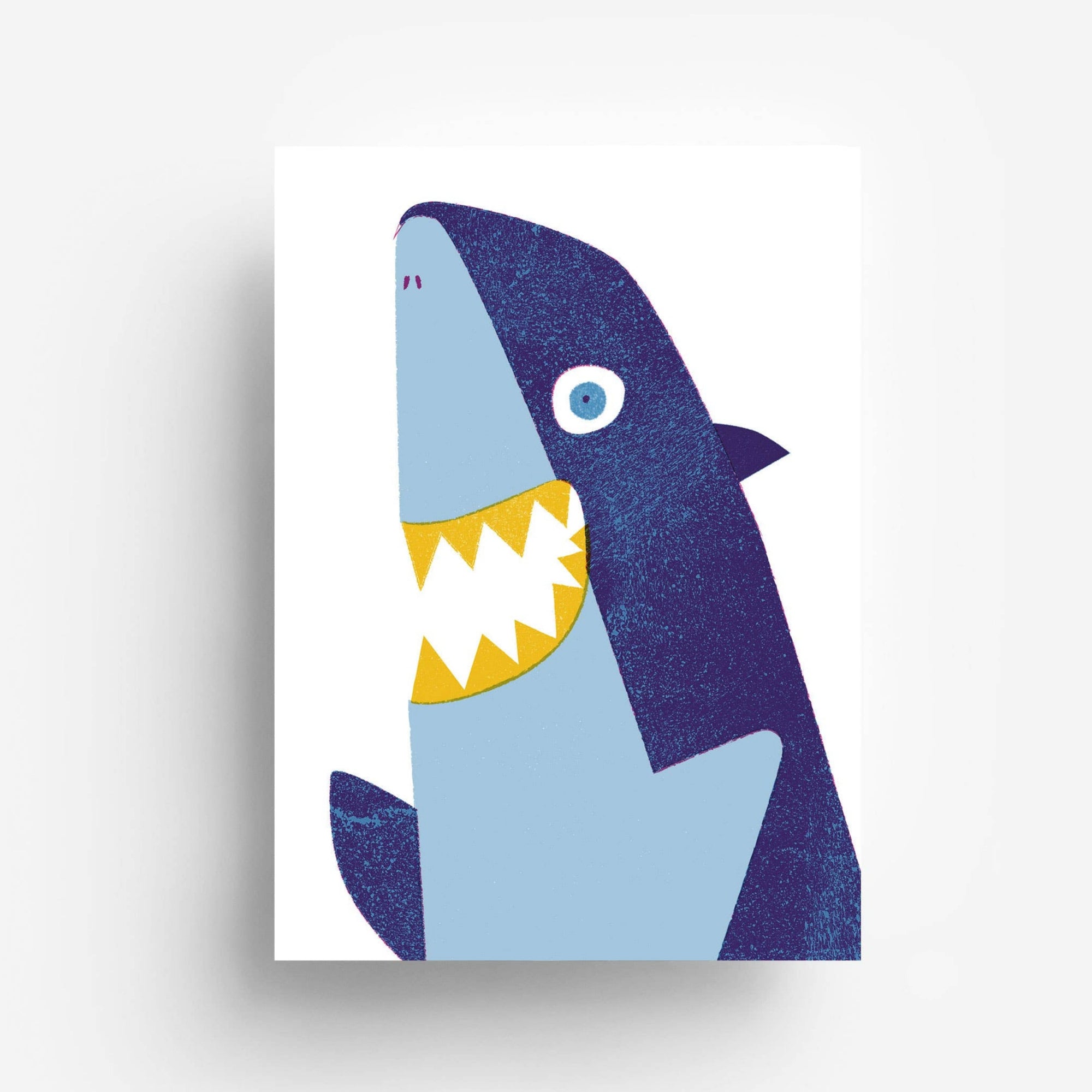 Sharky Postcard -Barbara Dziadosz